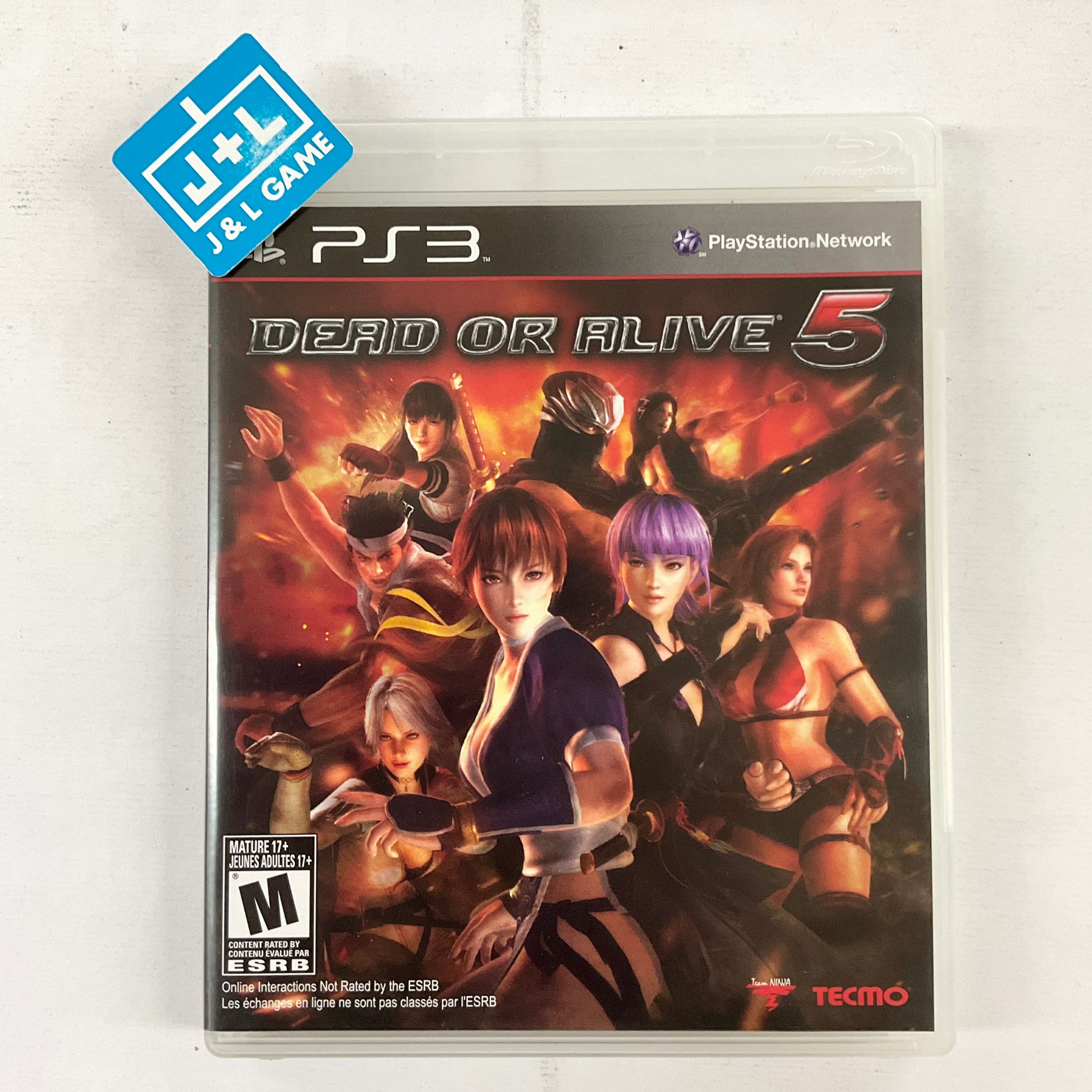 Dead or Alive 5 - (PS3) PlayStation 3 [Pre-Owned] Video Games Tecmo Koei Games   