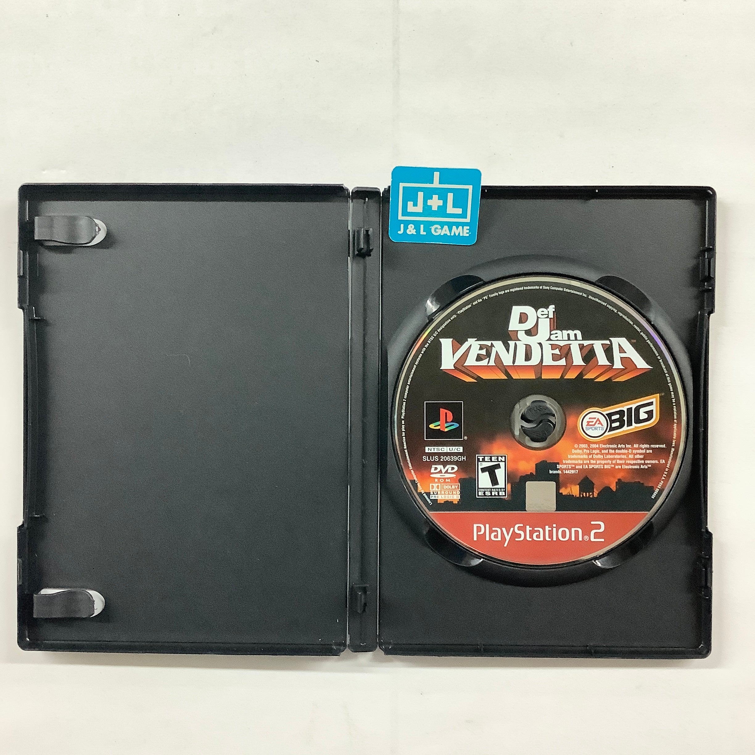 Def Jam Vendetta (Greatest Hits)  - (PS2) PlayStation 2 [Pre-Owned] Video Games EA Sports Big   