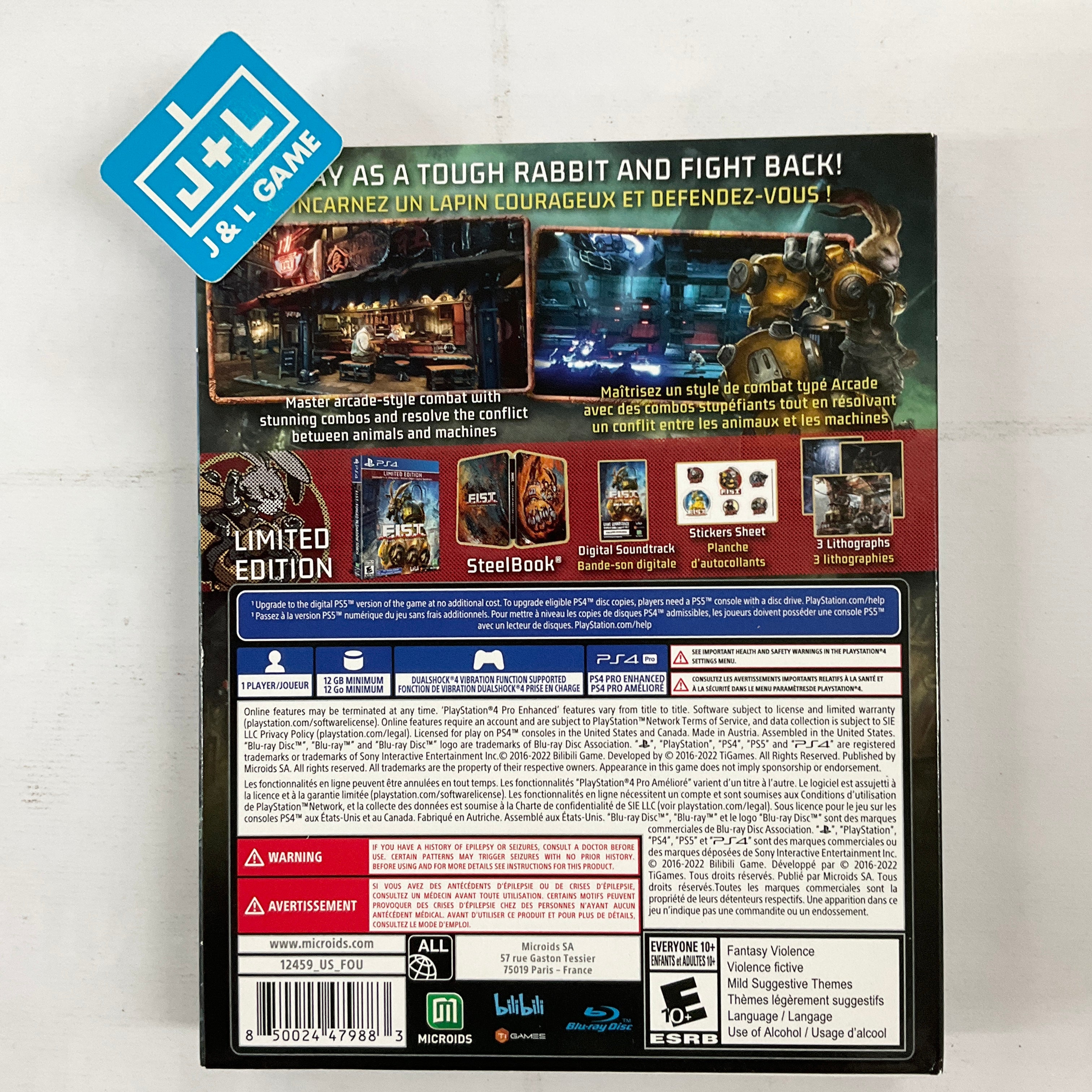 F.I.S.T.: Forged in Shadow Torch - Day 1 Edition - (PS4) PlayStation 4 [UNBOXING] Video Games Maximum Games   