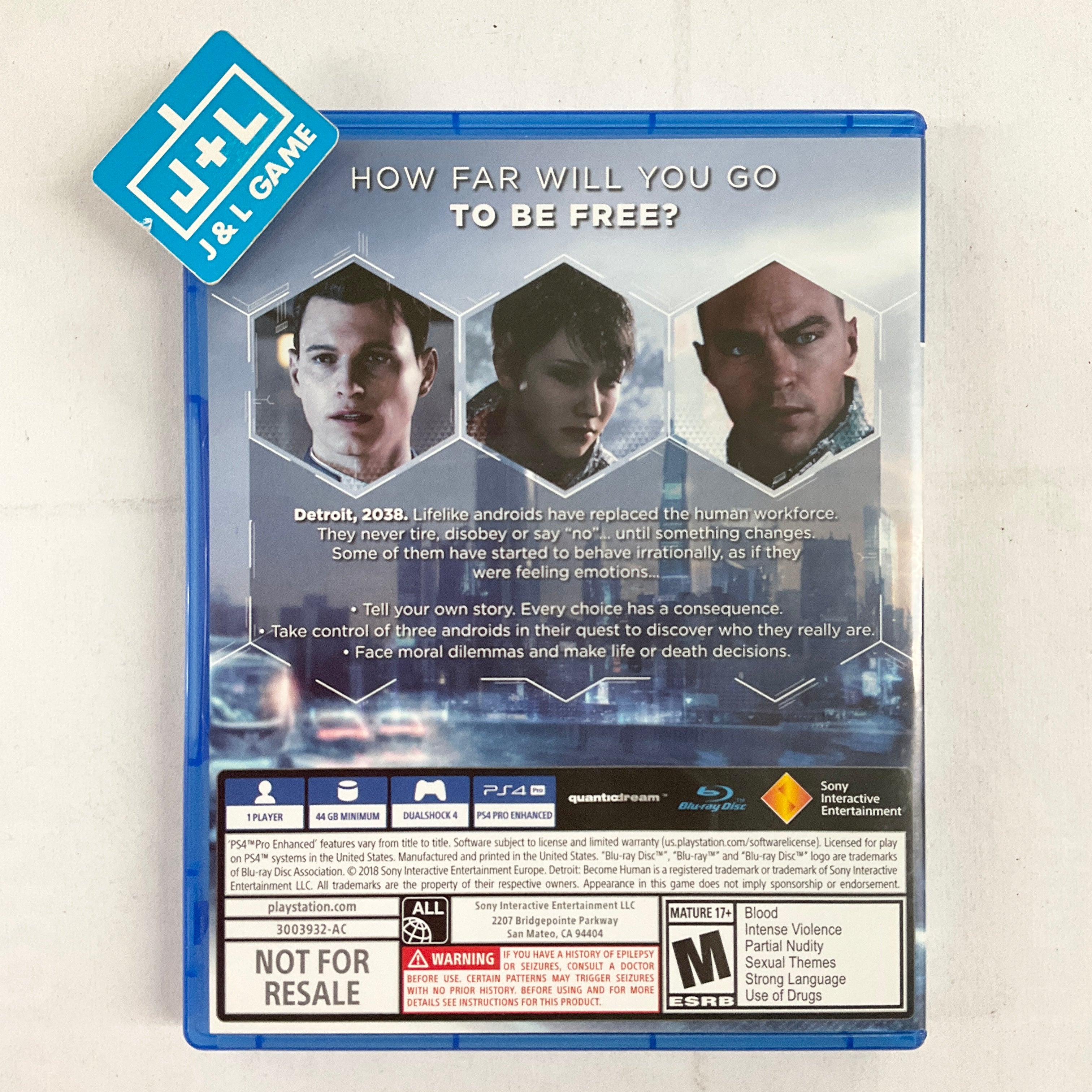 Quantic Dream Collection - (PS4) PlayStation 4 [Pre-Owned] Video Games Sony Interactive Entertainment