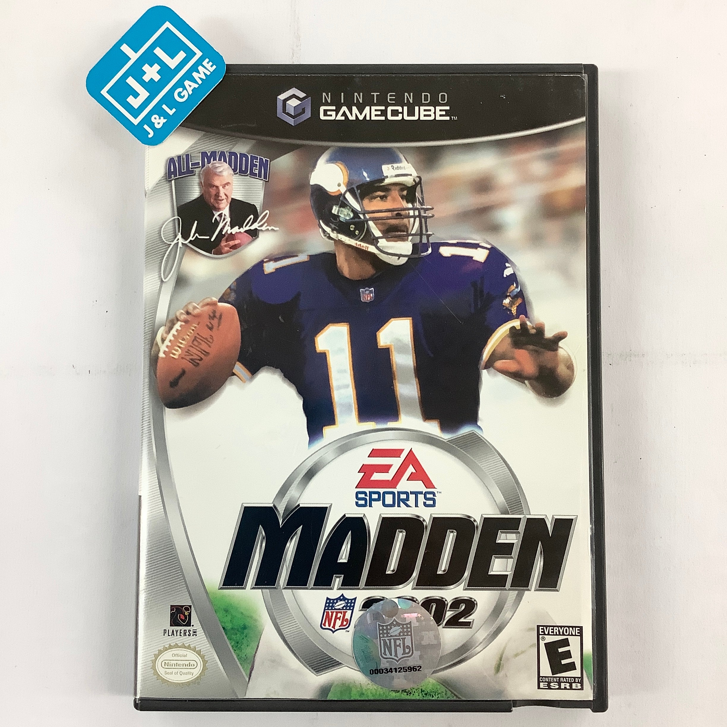 Madden NFL 2002 - (GC) GameCube [Pre-Owned] Video Games EA Sports   