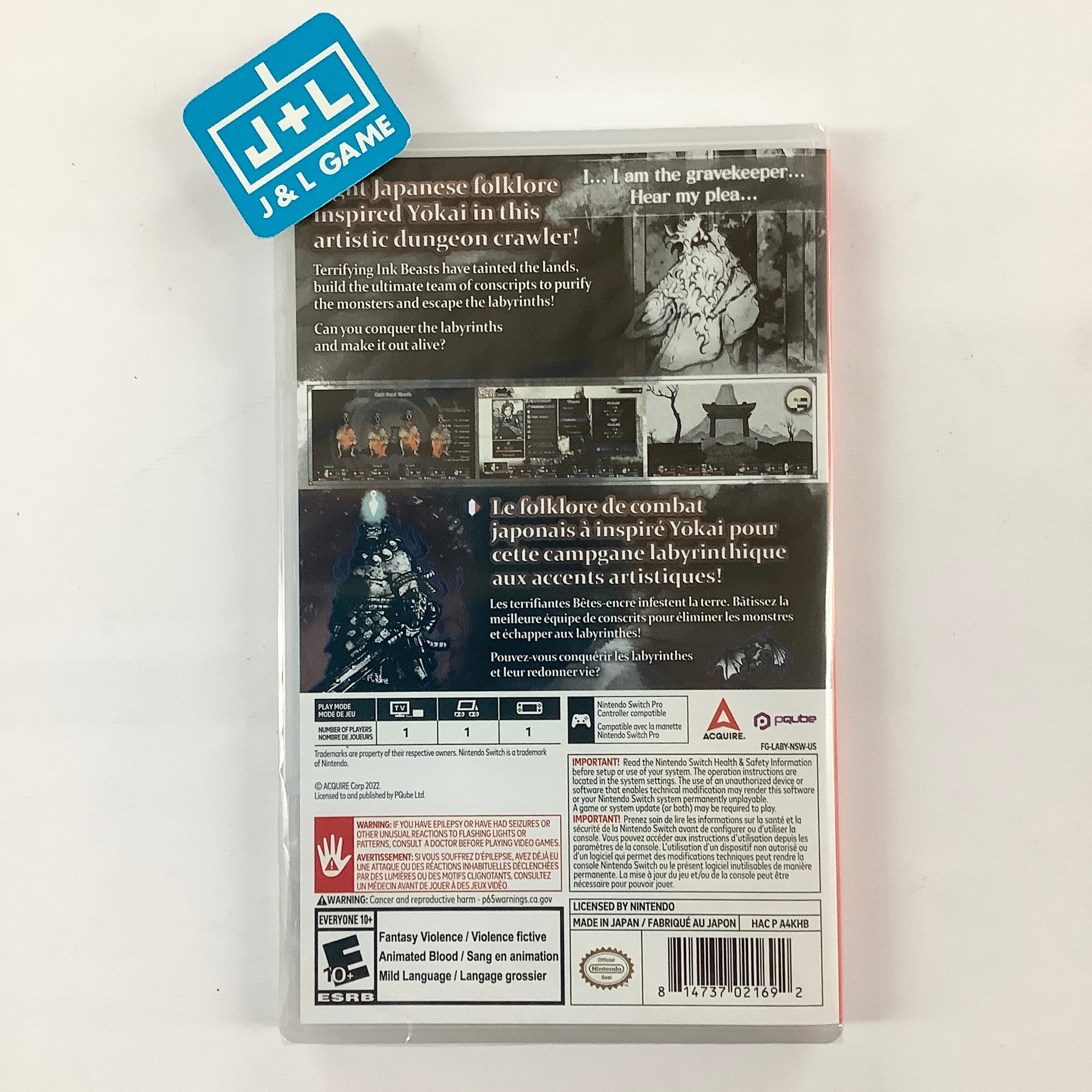 Labyrinth of Zangetsu - (NSW) Nintendo Switch Video Games PQube   