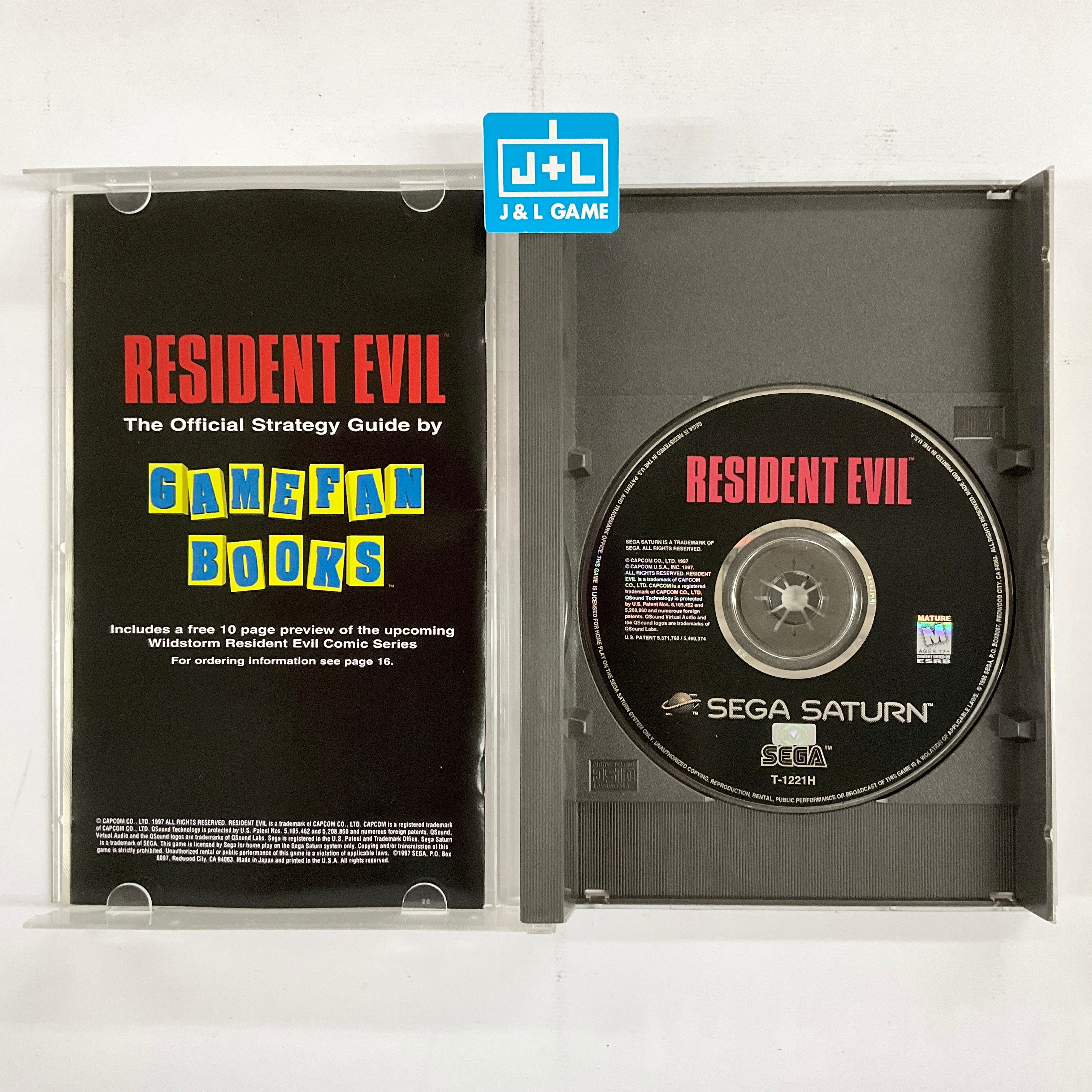 Resident Evil - (SS) SEGA Saturn [Pre-Owned] Video Games Capcom   