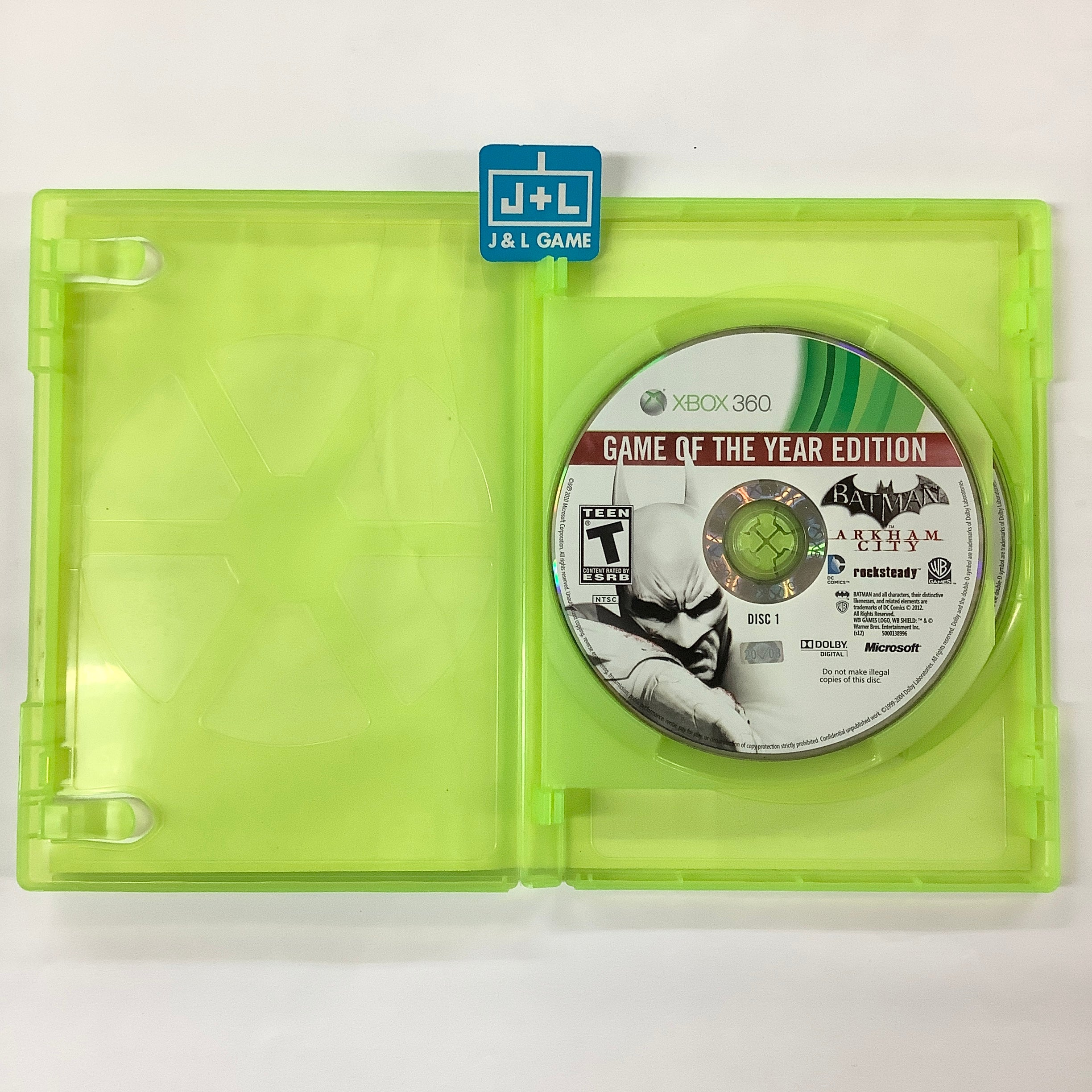 Batman: Arkham City - Game of the Year Edition - Xbox 360 [Pre-Owned] Video Games Warner Bros. Interactive Entertainment   