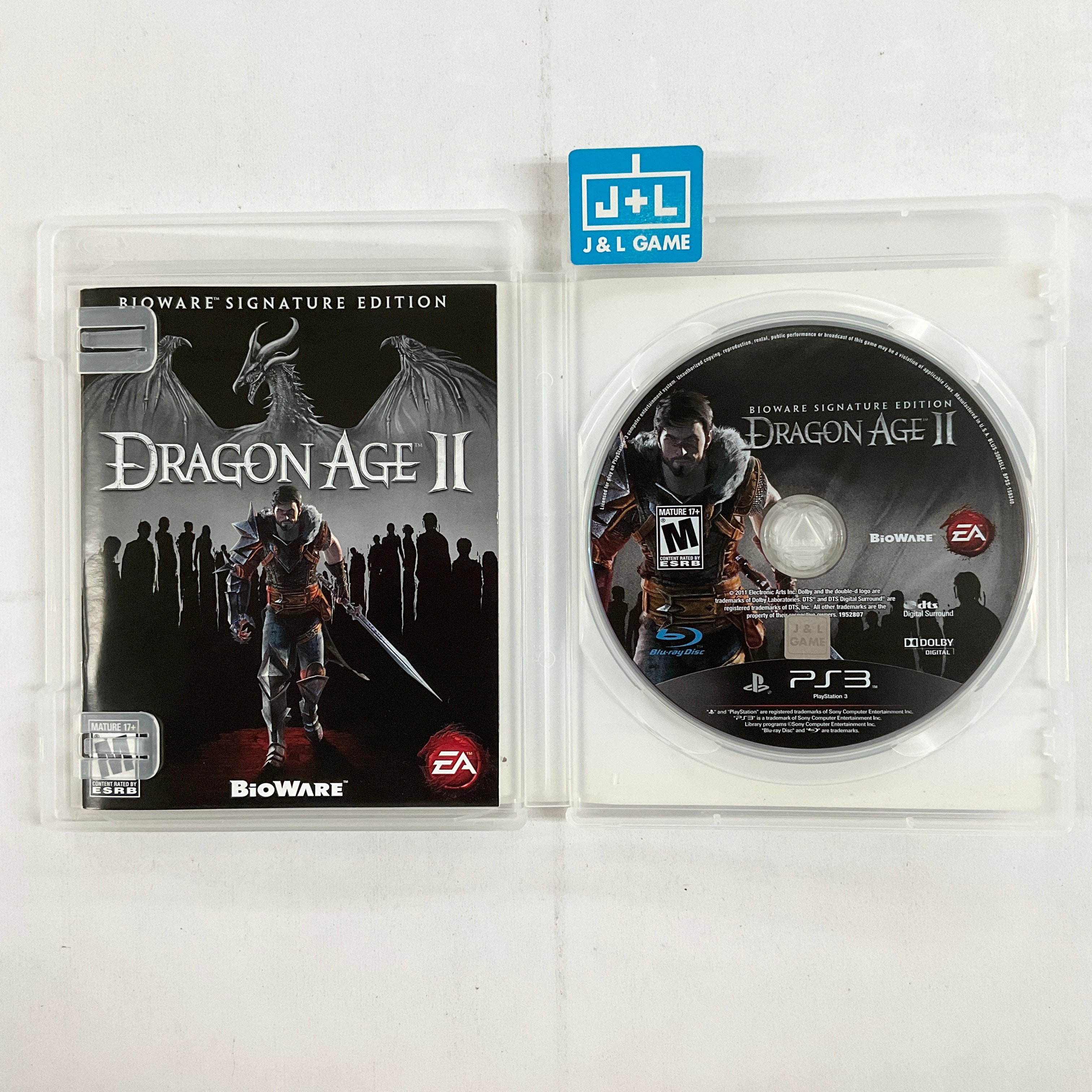 Dragon Age II (Bioware Signature Edition) - (PS3) PlayStation 3 [Pre-Owned] Video Games Electronic Arts   