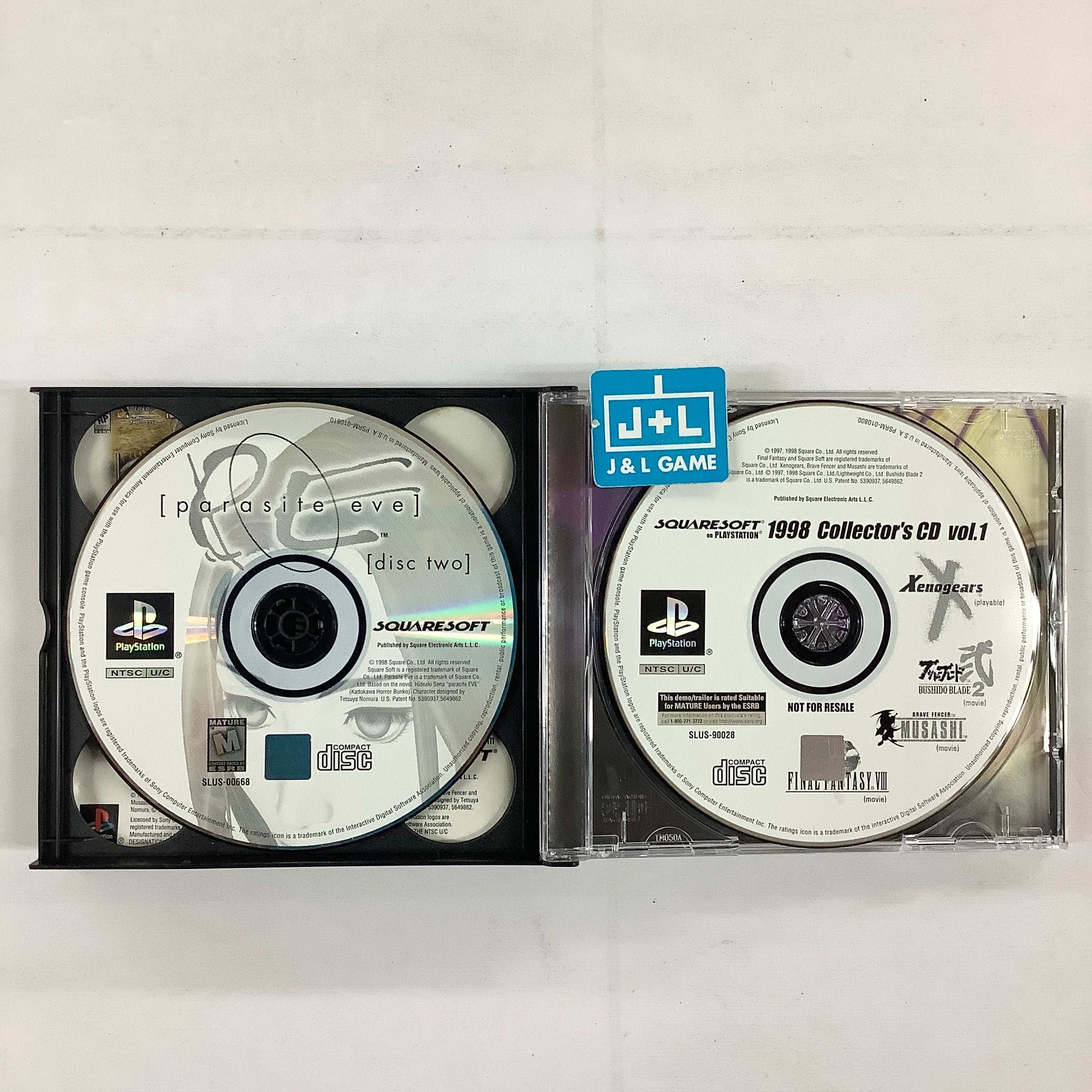 Parasite Eve - (PS1) PlayStation 1 [Pre-Owned] Video Games Square EA   