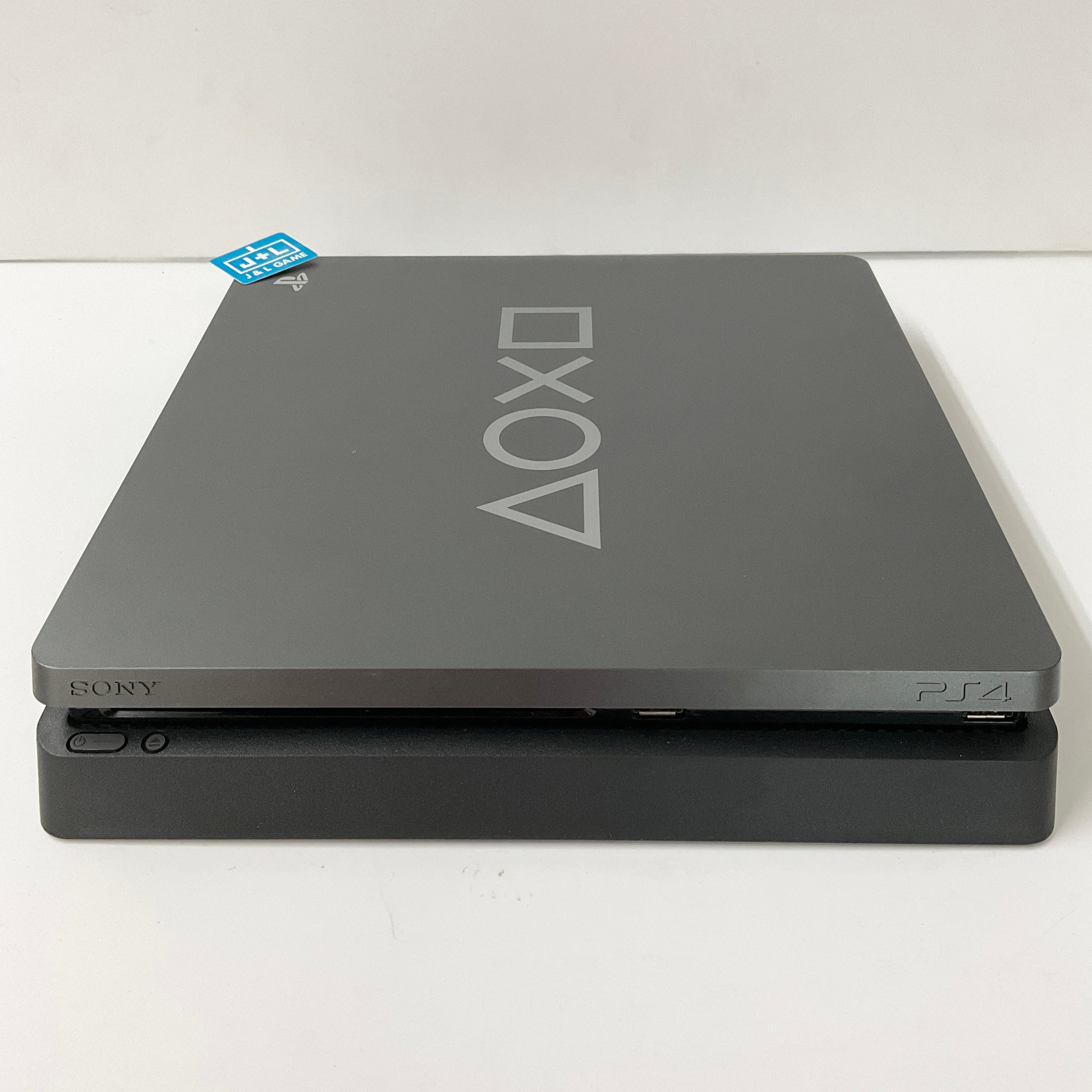 SONY PlayStation 4 Slim 1TB Limited Edition Console (Days of Play Bundle) (Steel Black) - (PS4) PlayStation 4 [Pre-Owned] Consoles PlayStation   