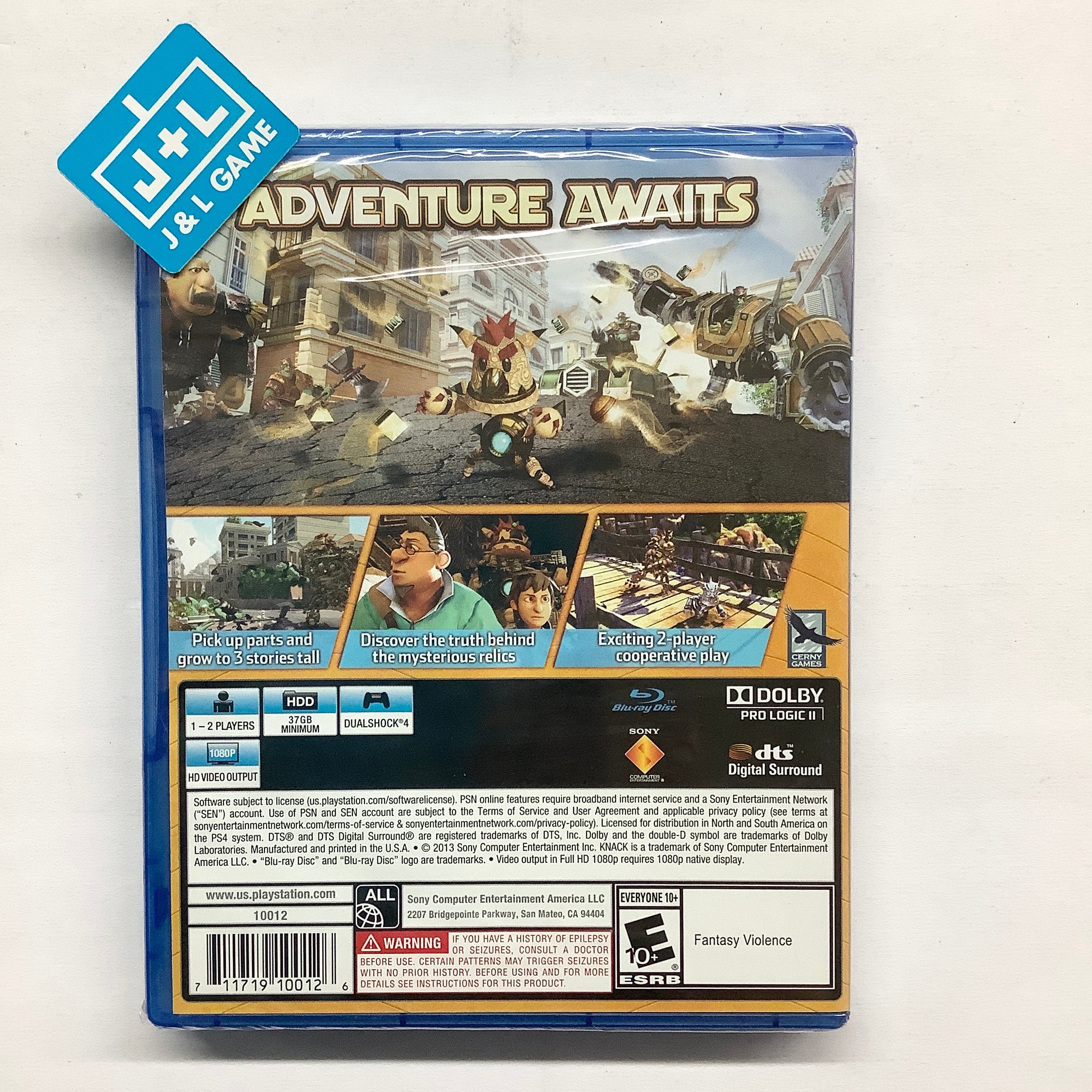 Knack - (PS4) PlayStation 4 Video Games SCEA   