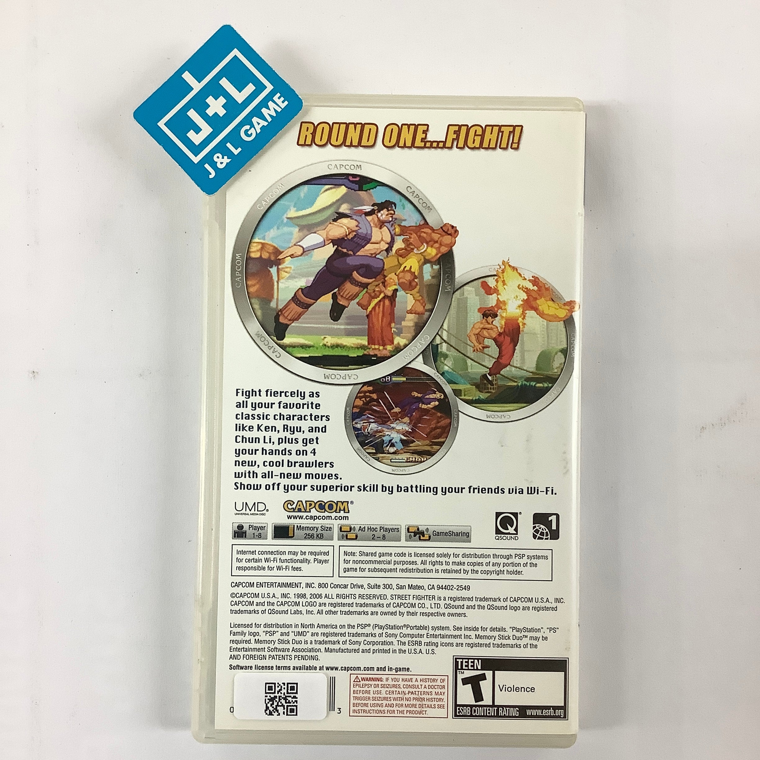 Street Fighter Alpha 3 Max (Favorties) - Sony PSP [Pre-Owned] Video Games Capcom   