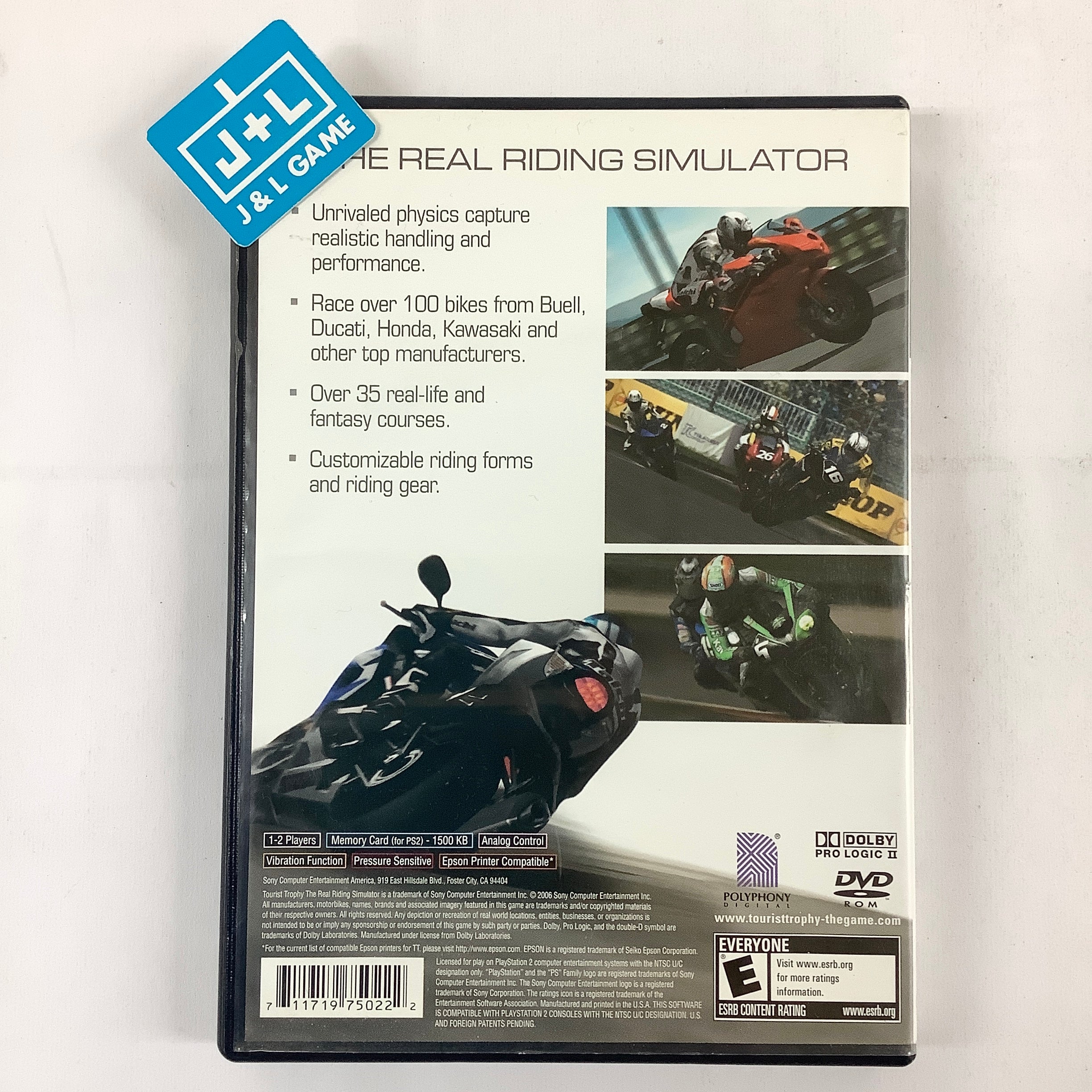 Tourist Trophy - (PS2) PlayStation 2 [Pre-Owned] Video Games SCEA   