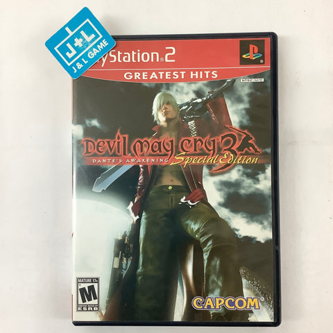 Devil May Cry 3: Dante's Awakening Special Edition (Greatest Hits)  - (PS2) PlayStation 2  [Pre-Owned] Video Games Capcom   