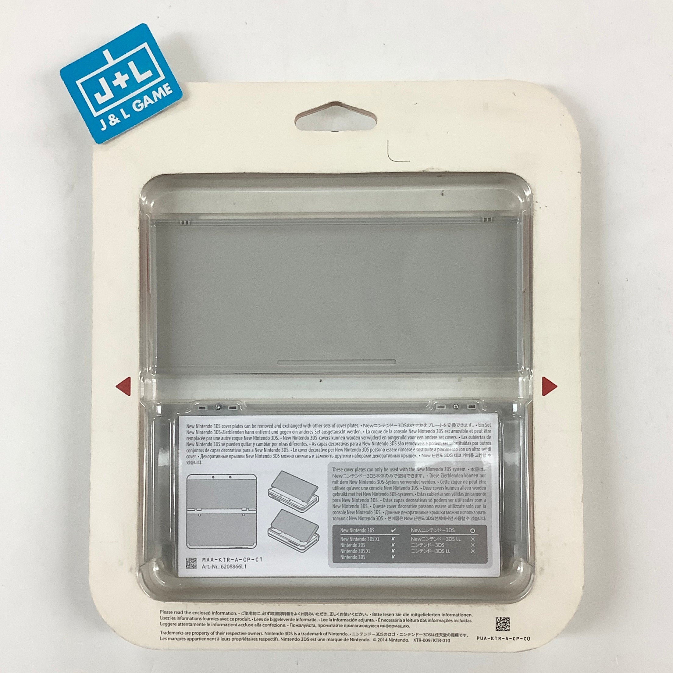 New Nintendo 3DS Cover Plates No.019 (Red Mushroom) - New Nintendo 3DS (Japanese Import) Accessories Nintendo   