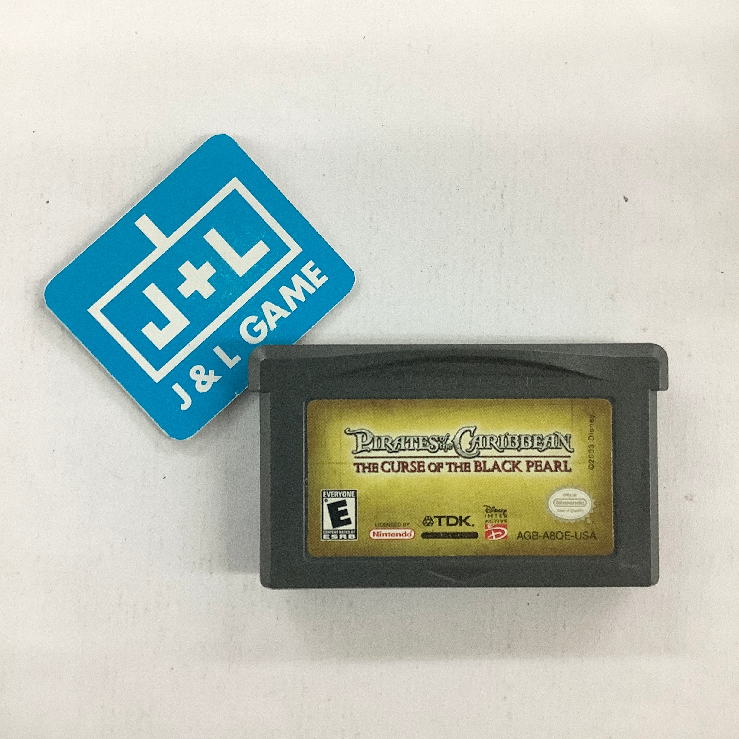 Pirates of the Caribbean: The Curse of the Black Pearl - (GBA) Game Boy Advance [Pre-Owned] Video Games TDK Mediactive   