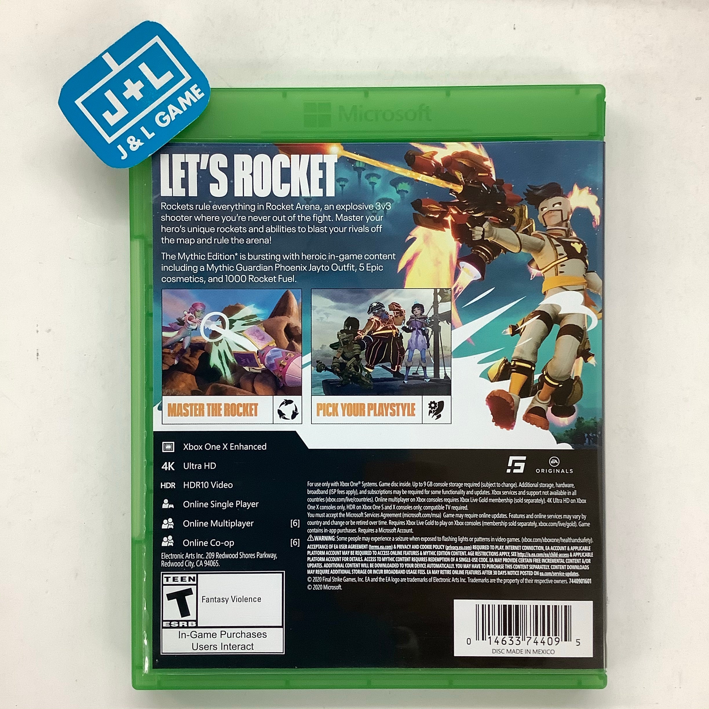 Rocket Arena (Mythic Edition) - (XB1) Xbox One [Pre-Owned] Video Games Electronic Arts   