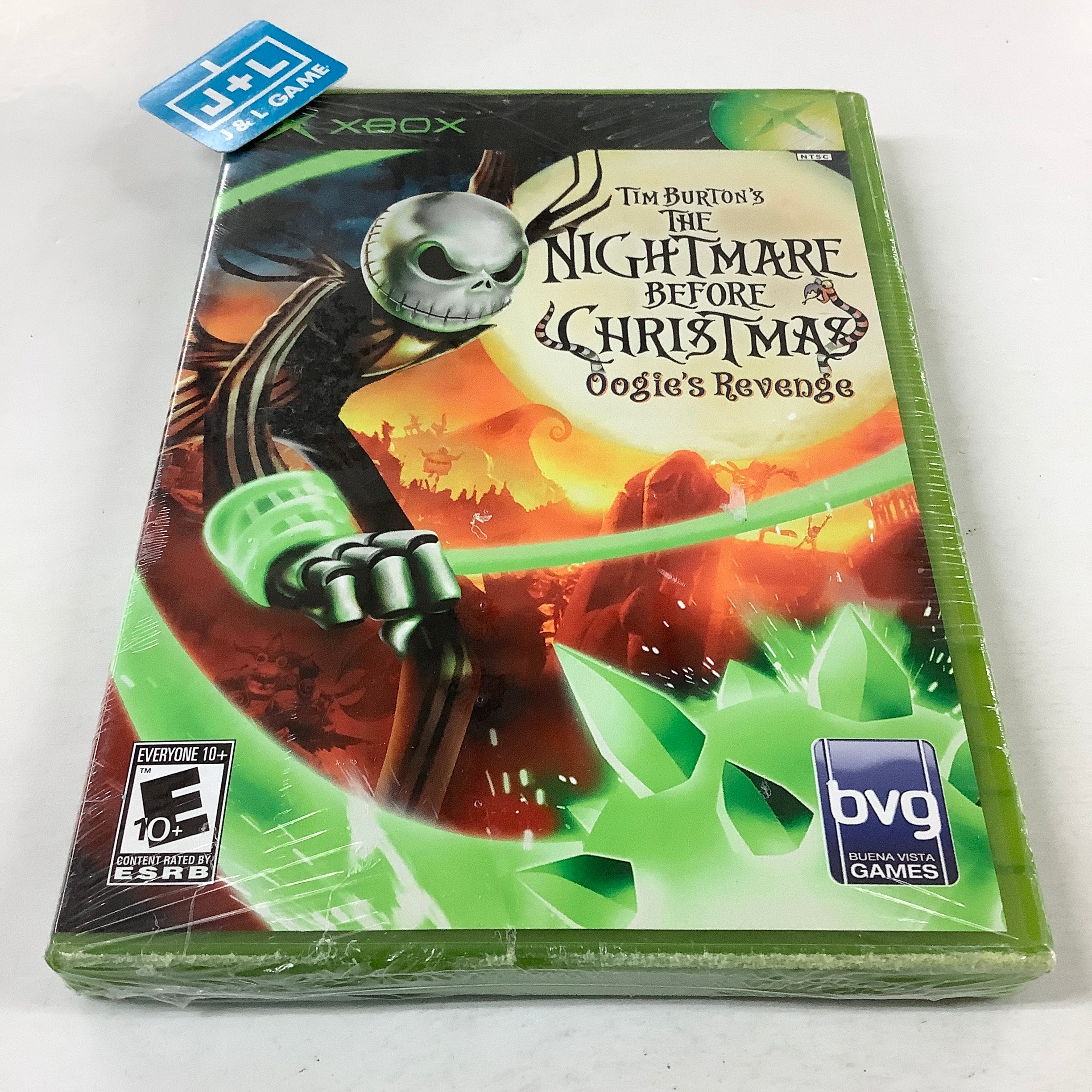 Tim Burton's The Nightmare Before Christmas: Oogie's Revenge - Xbox Video Games Buena Vista Games   