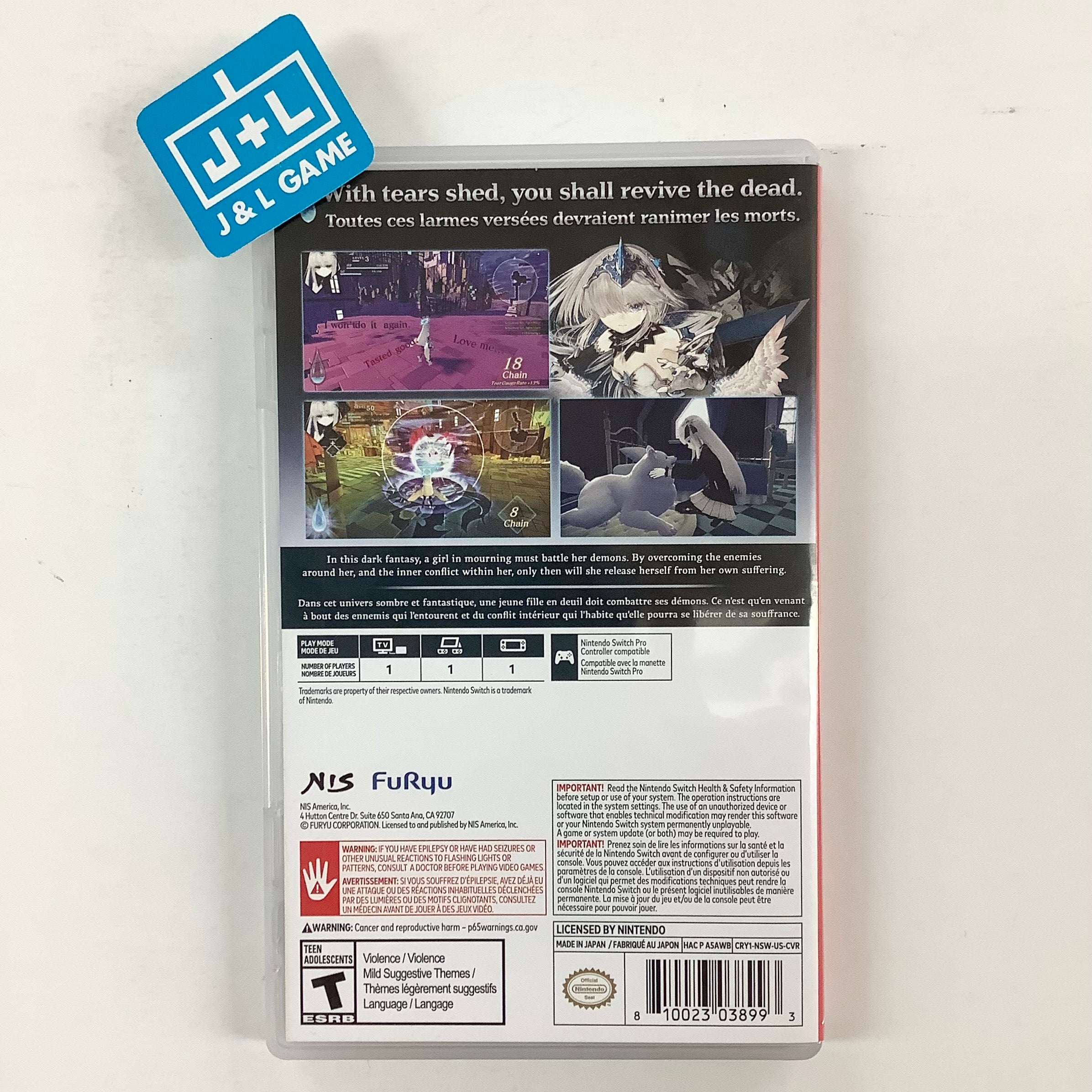 Crystar - (NSW) Nintendo Switch [UNBOXING] Video Games NIS America   