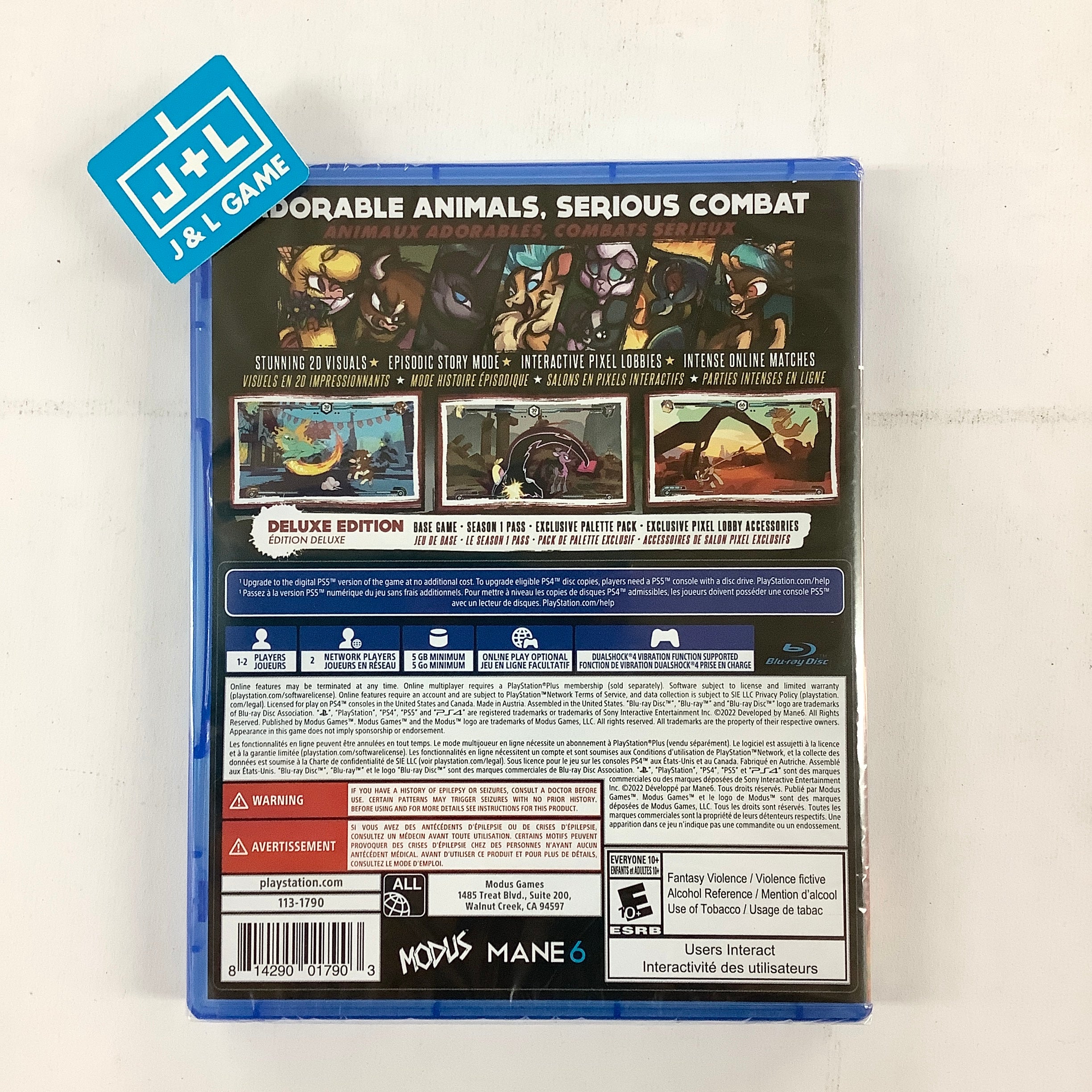 Them's Fighting Herds: Deluxe Edition - (PS4) PlayStation 4 Video Games Modus   