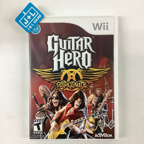 Guitar Hero: Aerosmith - Nintendo Wii [Pre-Owned] Video Games Activision   