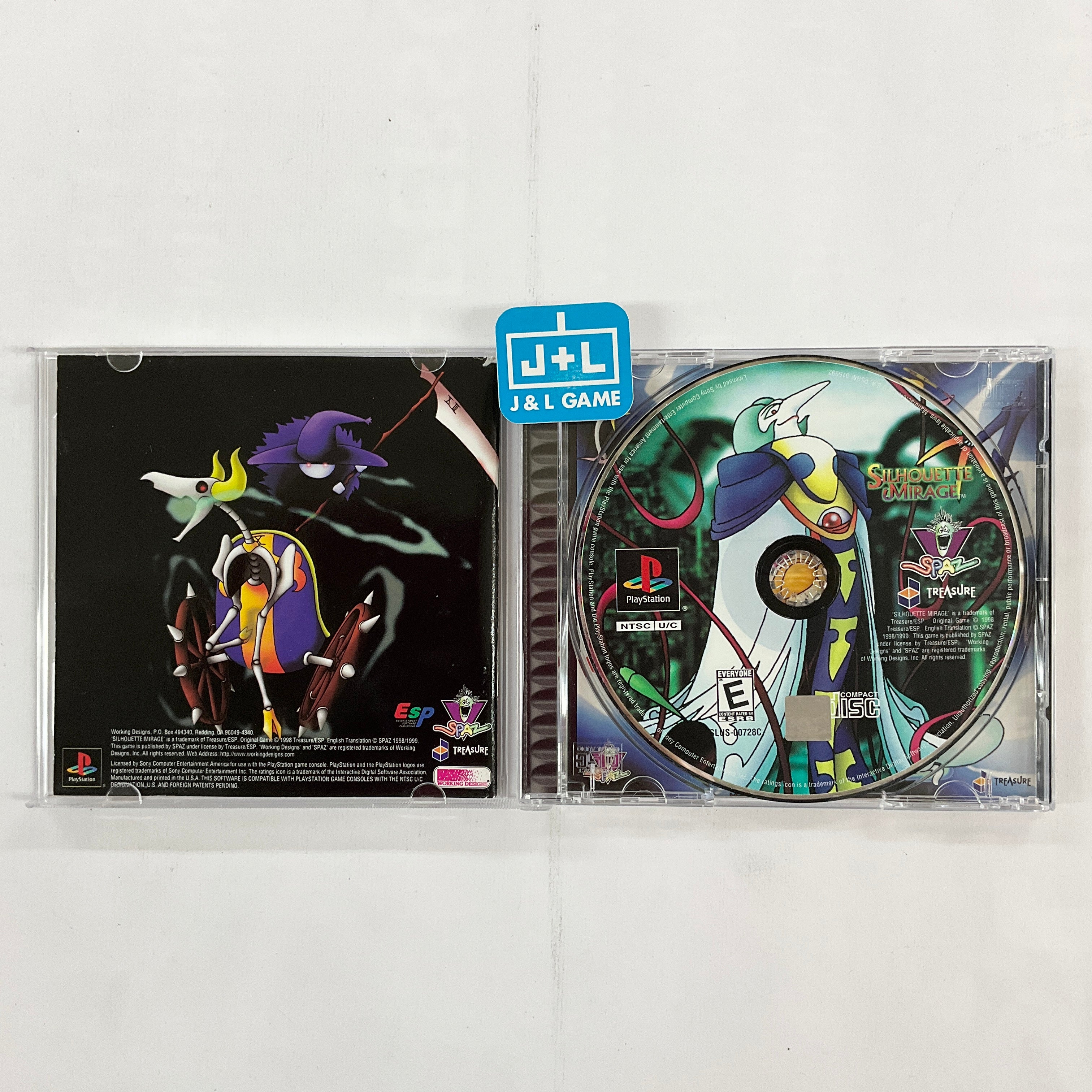 Silhouette Mirage - (PS1) PlayStation 1 [Pre-Owned] Video Games Working Designs   