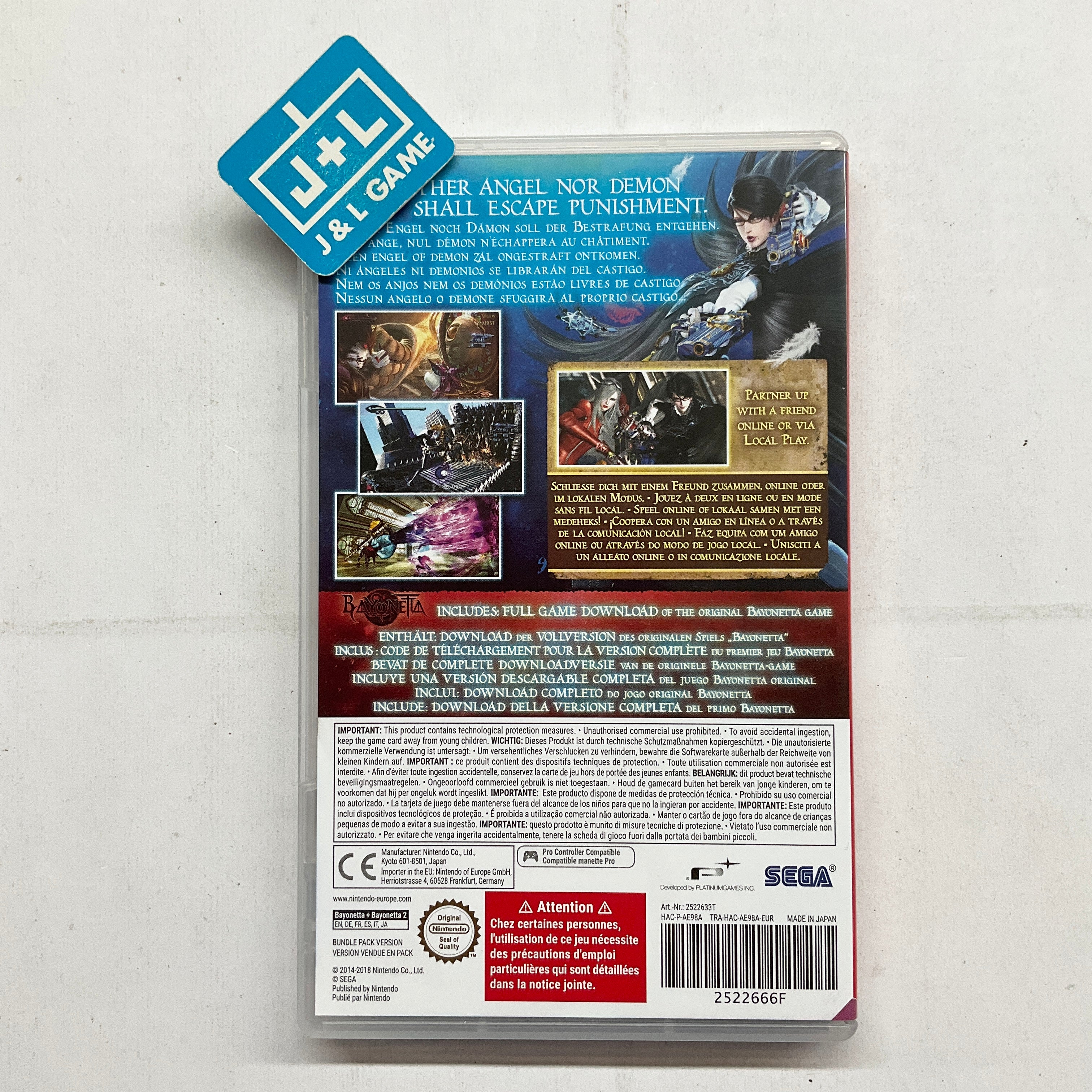 Bayonetta 2 Special Edition - (NSW) Nintendo Switch (European