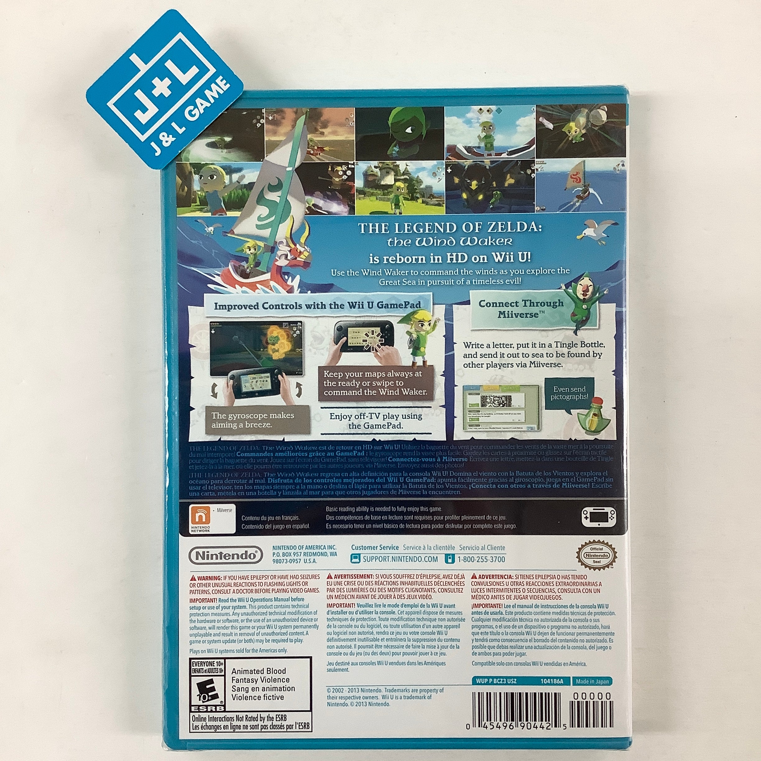 The Legend of Zelda: The Wind Waker HD (Nintendo Selects) - Nintendo Wii U Video Games Nintendo   