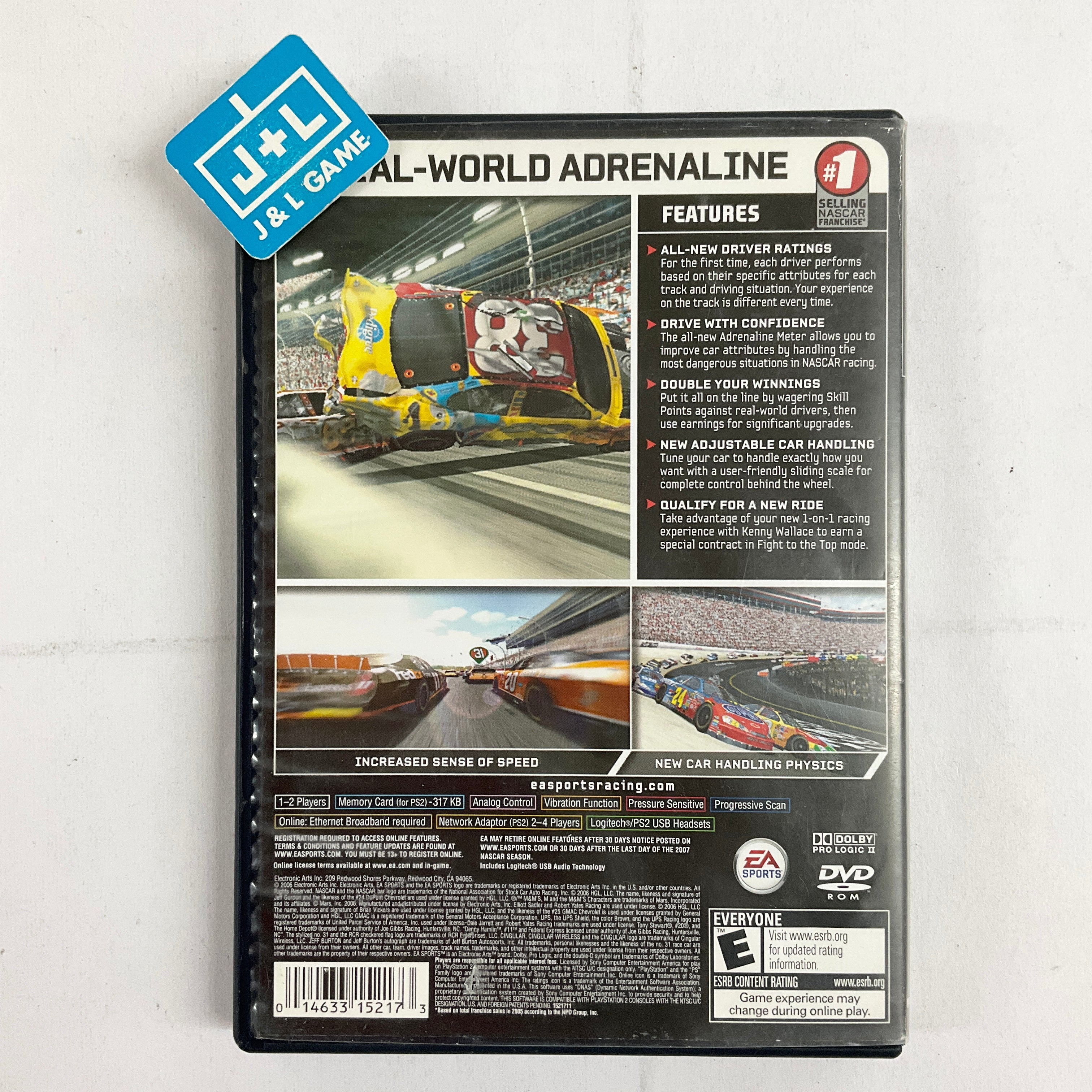 NASCAR 07 - (PS2) PlayStation 2 [Pre-Owned] Video Games EA Sports   