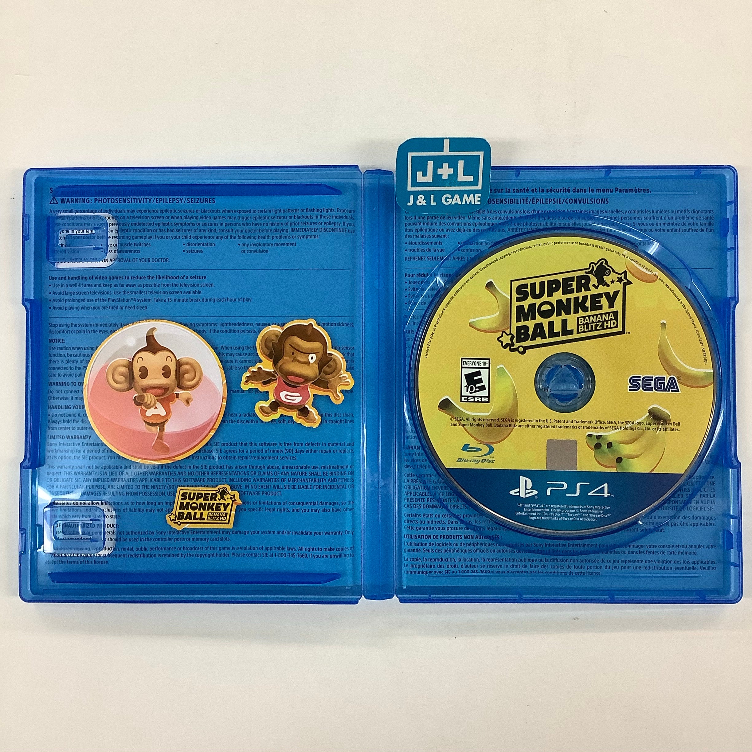 Super Monkey Ball: Banana Blitz HD - (PS4) PlayStation 4 [Pre-Owned] Video Games SEGA   