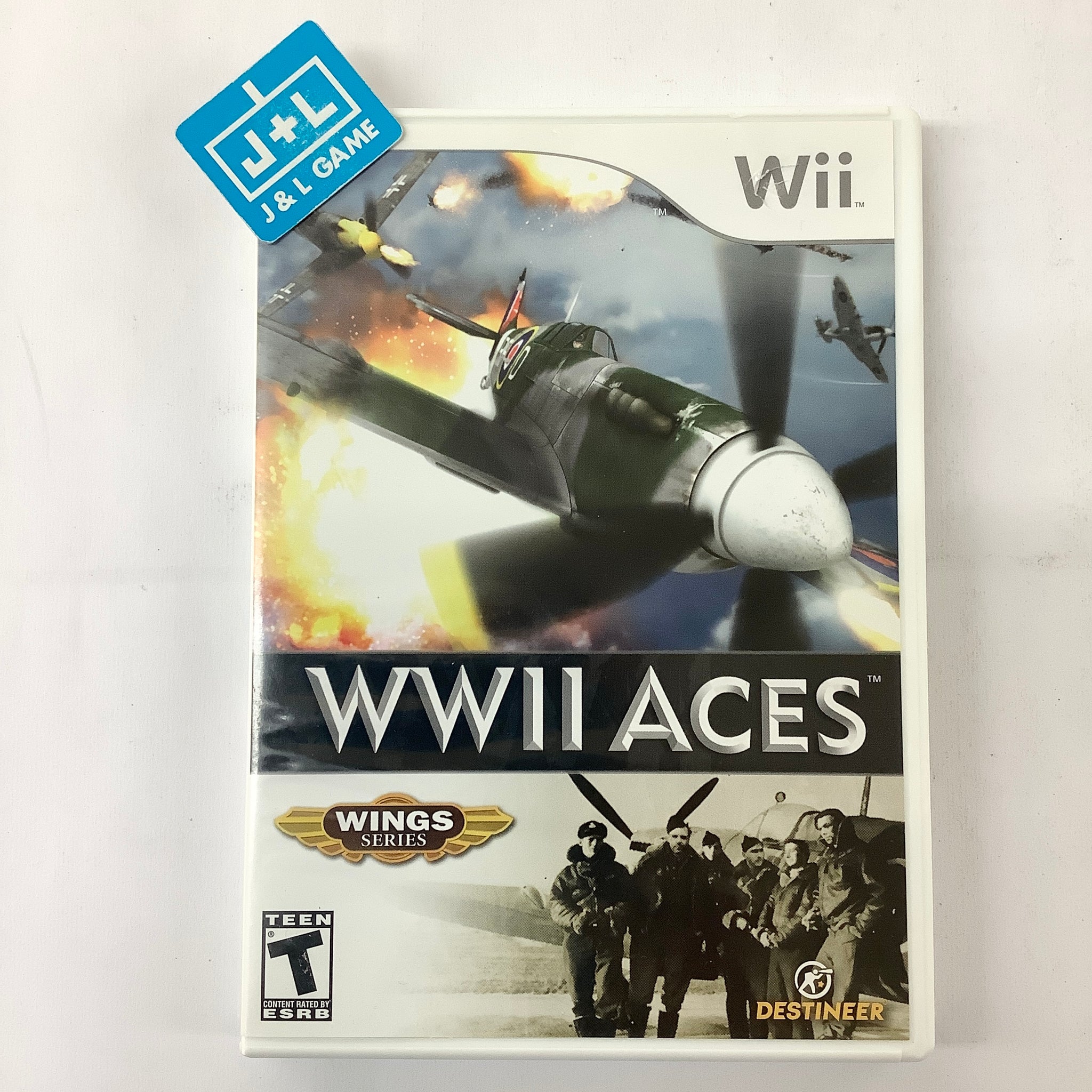 WWII Aces - Nintendo Wii [Pre-Owned] Video Games Destineer   