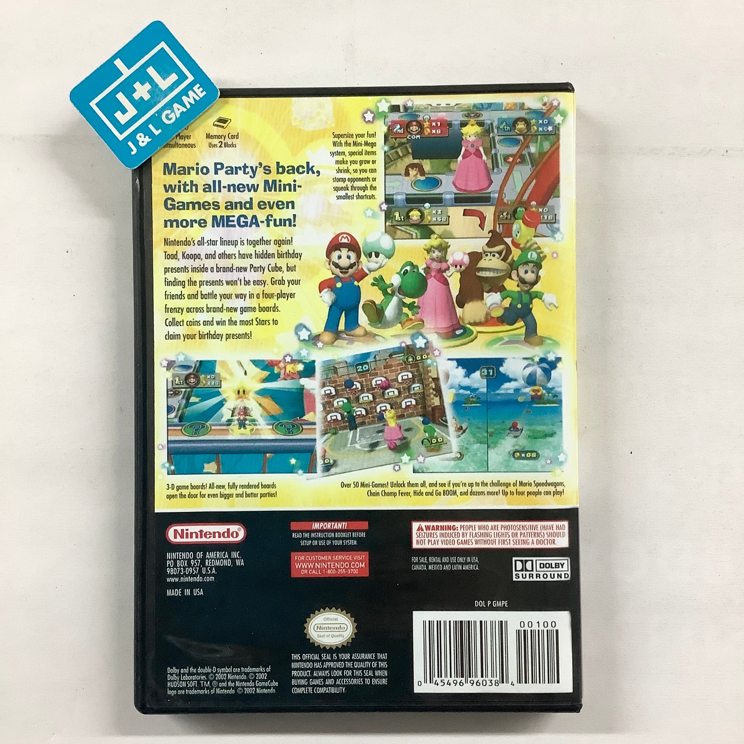 Mario Party 4 - (GC) GameCube [Pre-Owned] Video Games Nintendo   