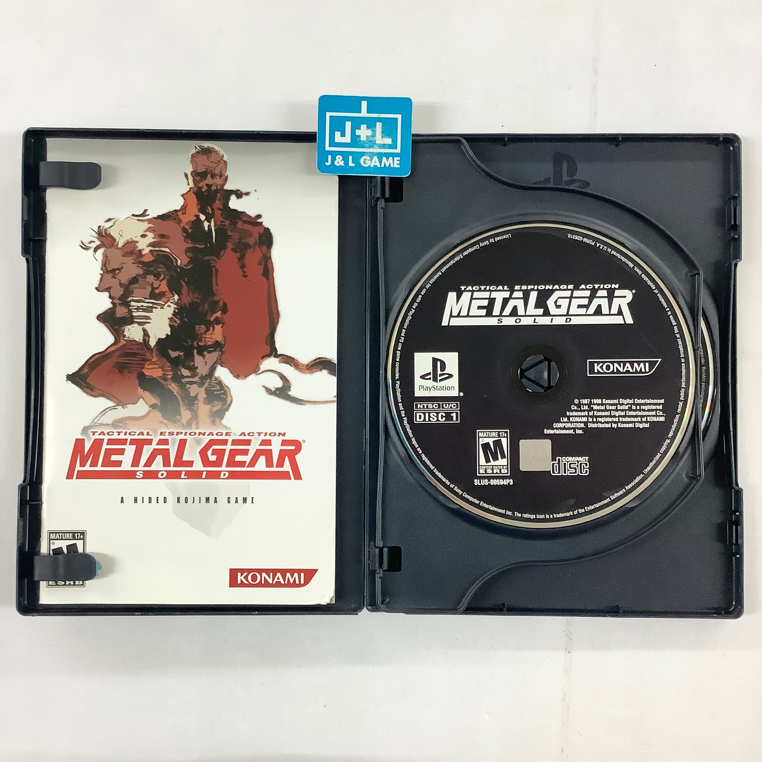 Metal Gear Solid (Essentials Collection) - (PS2) PlayStation