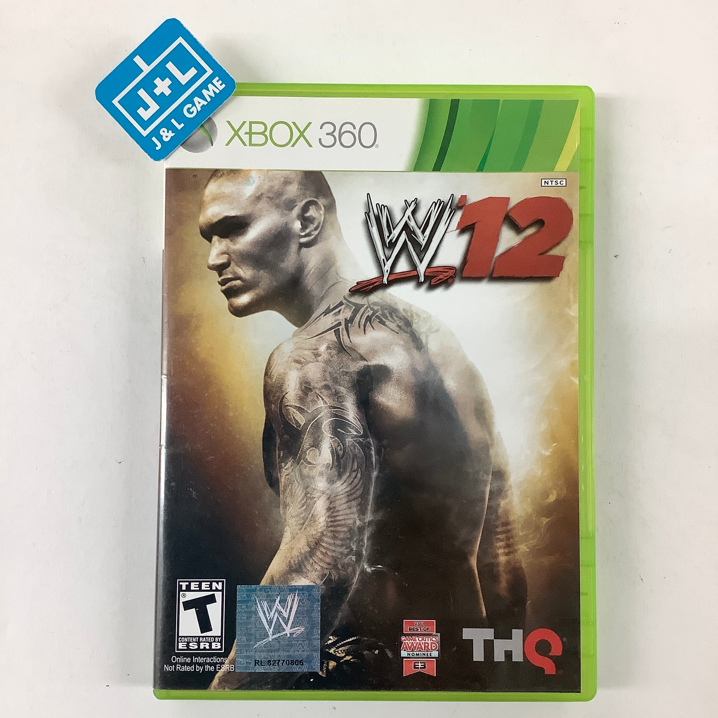 WWE '12 - Xbox 360 [Pre-Owned] Video Games THQ   