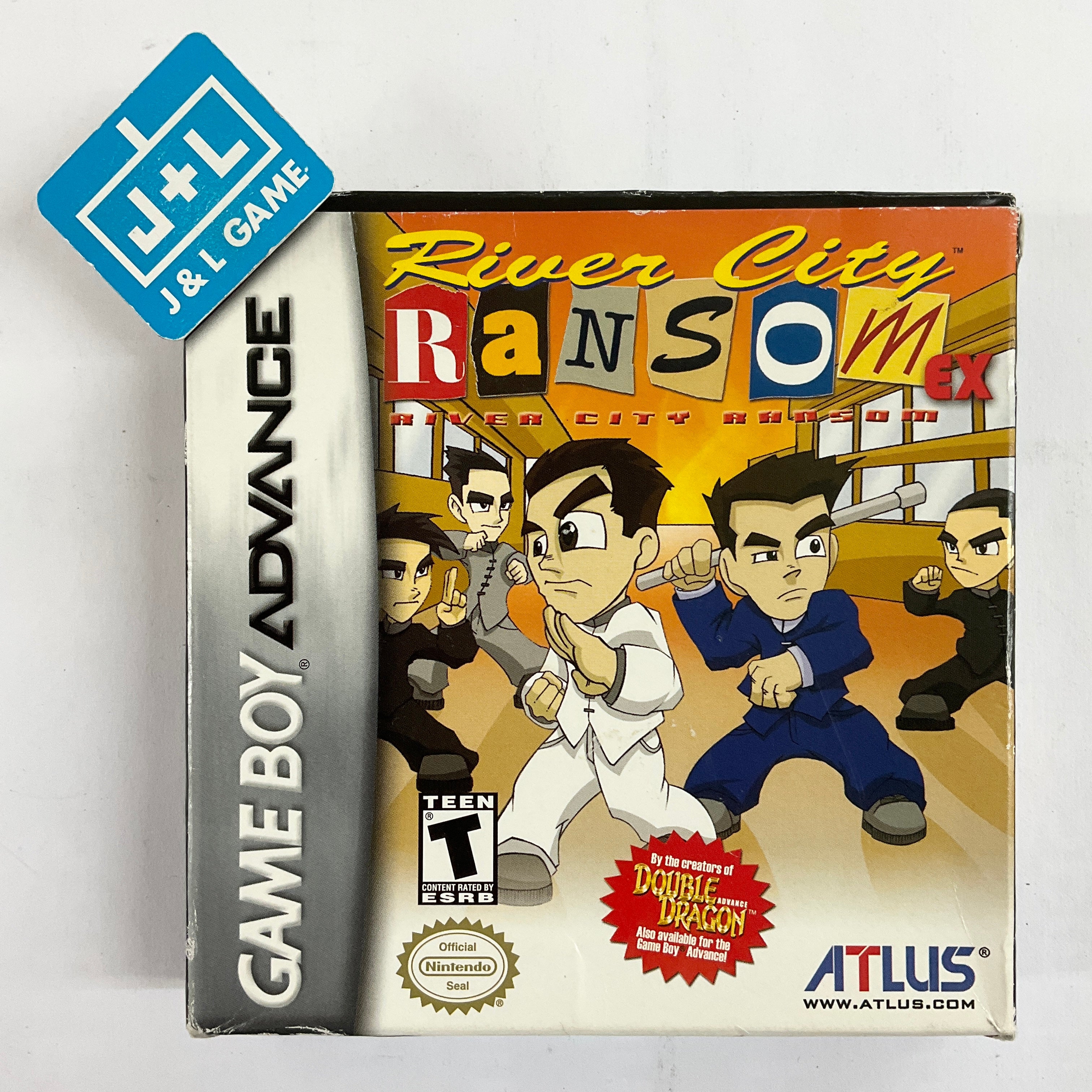 River City Ransom EX - (GBA) Game Boy Advance [Pre-Owned] Video Games Atlus   