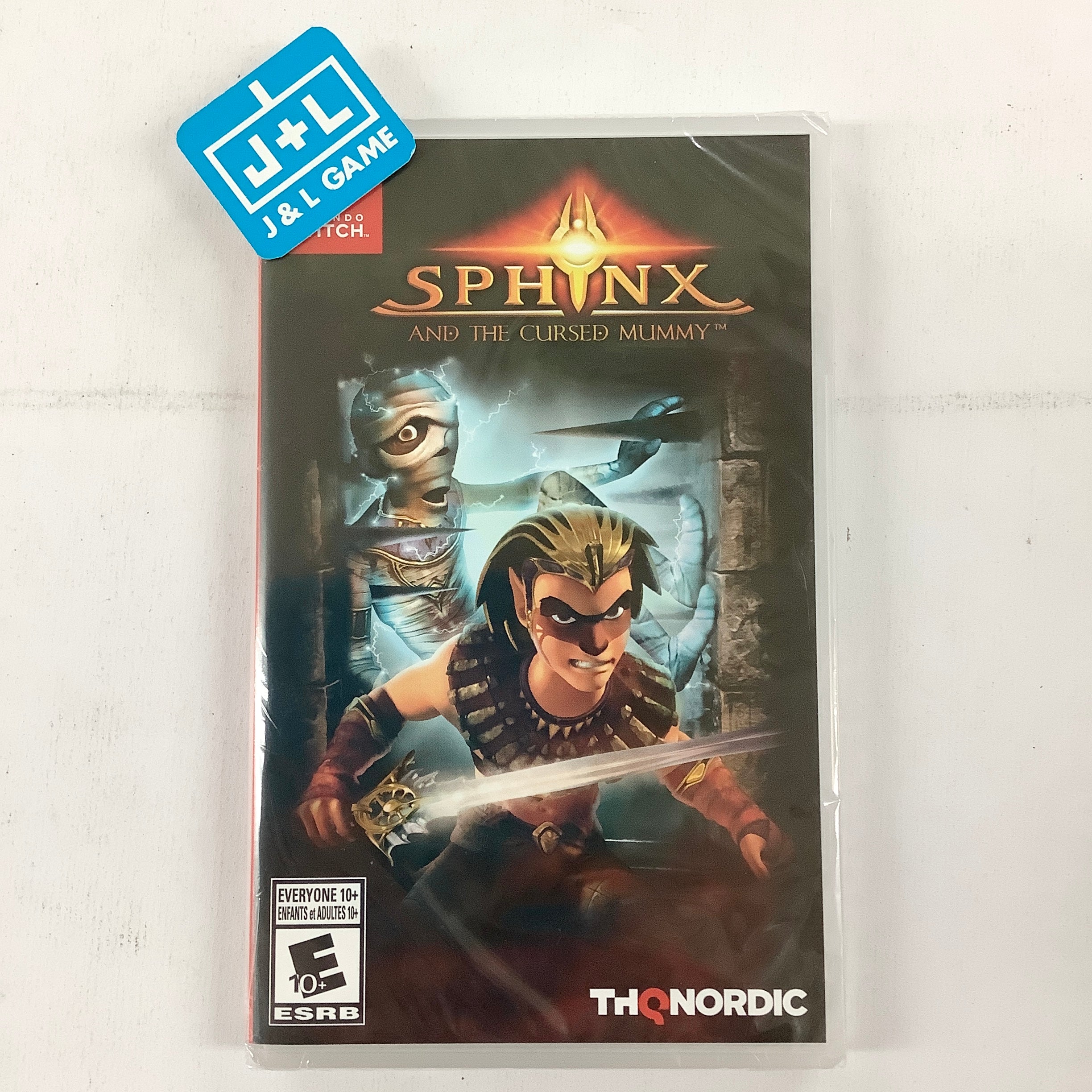 Sphinx and the Cursed Mummy - (NSW) Nintendo Switch Video Games THQ Nordic   