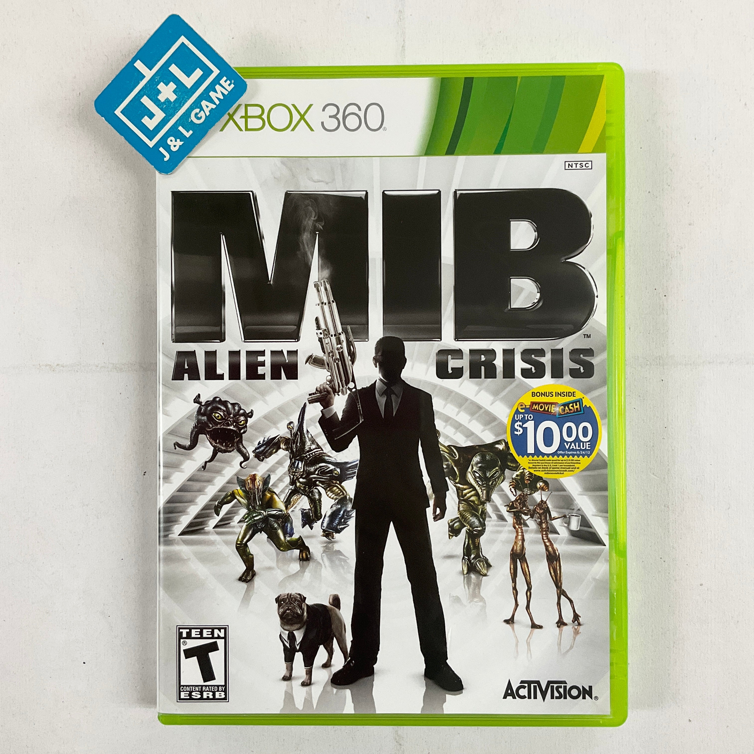 MIB: Alien Crisis - Xbox 360 [Pre-Owned] Video Games Activision   