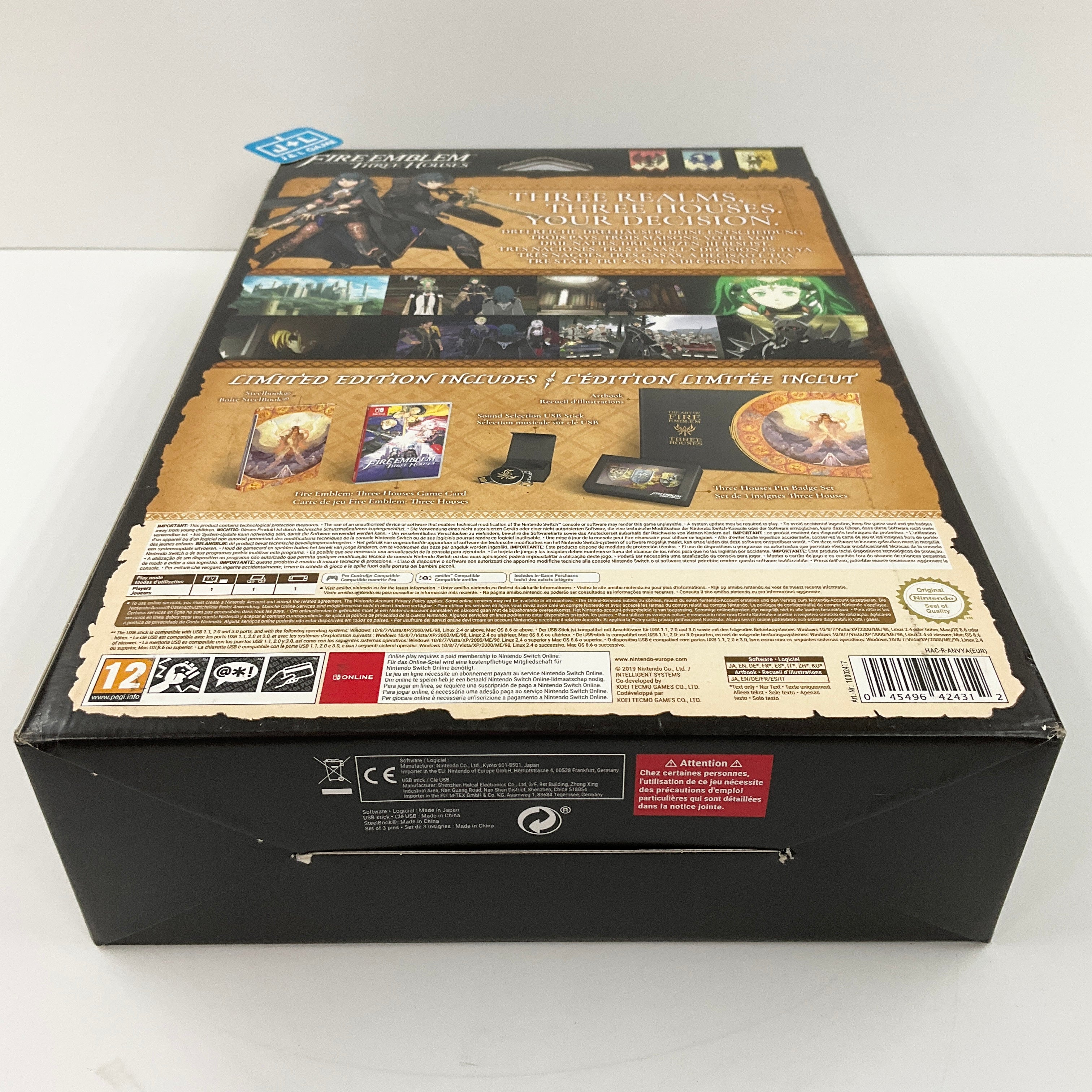 Fire Emblem Three Houses Limited Edition - (NSW) Nintendo Switch (European Import) Video Games Nintendo   