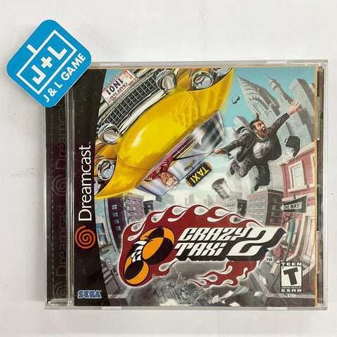 Crazy Taxi 2 - (DC) SEGA Dreamcast [Pre-Owned] Video Games Sega   