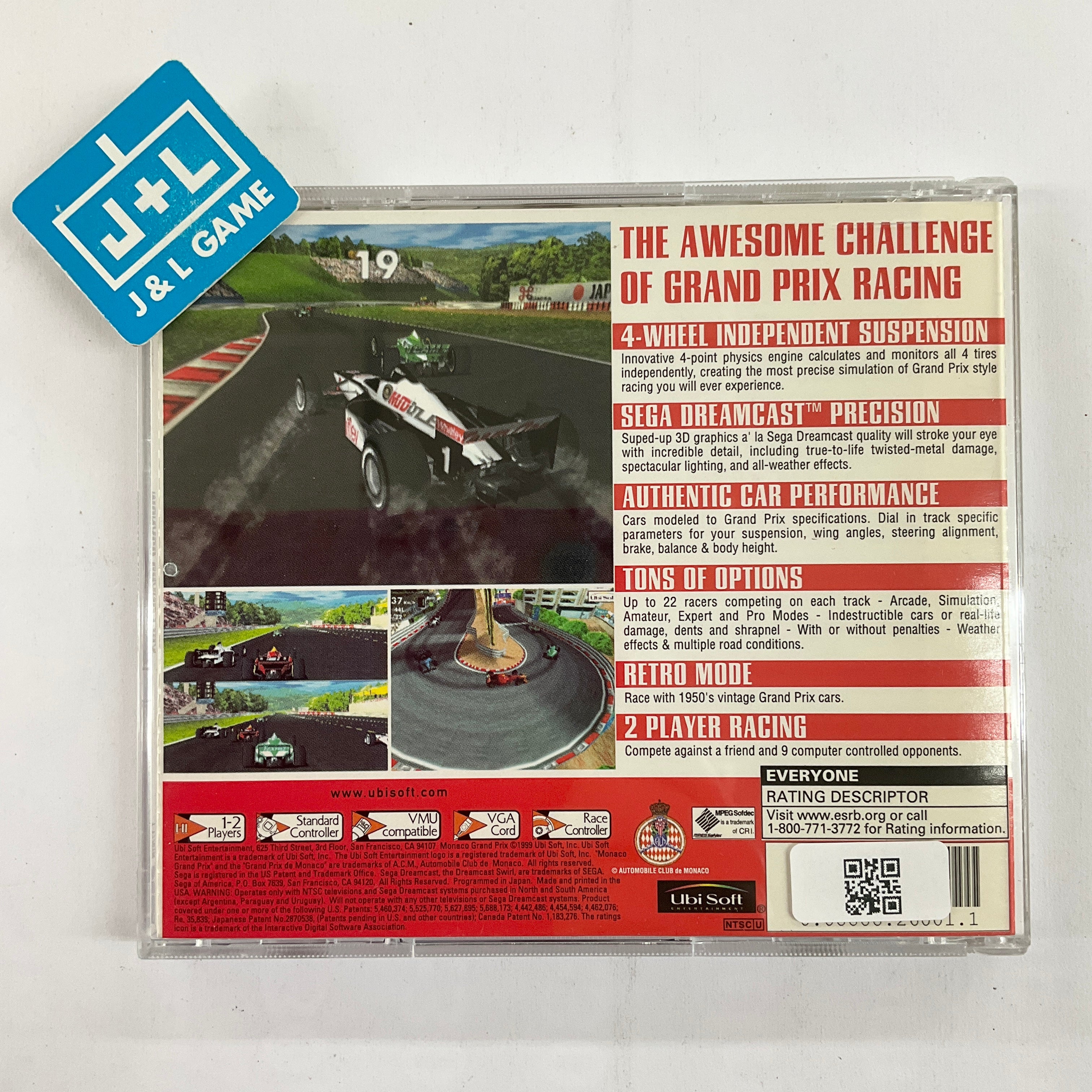 Monaco Grand Prix - (DC) SEGA Dreamcast [Pre-Owned] Video Games Ubisoft   