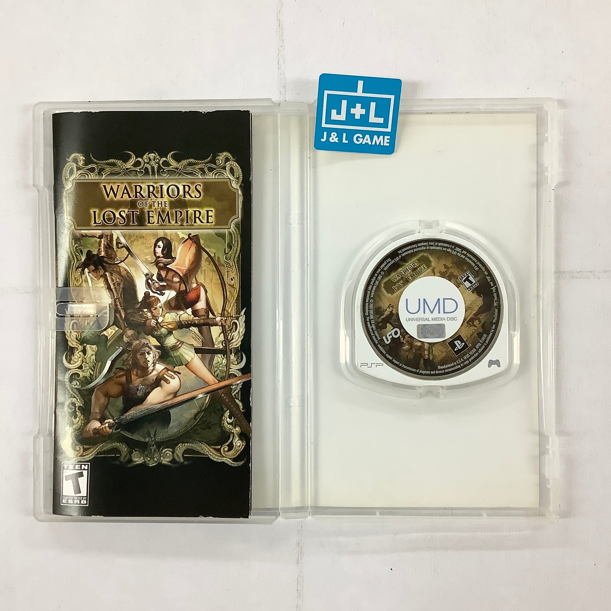 Warriors of the Lost Empire - Sony PSP [Pre-Owned] Video Games UFO Interactive   