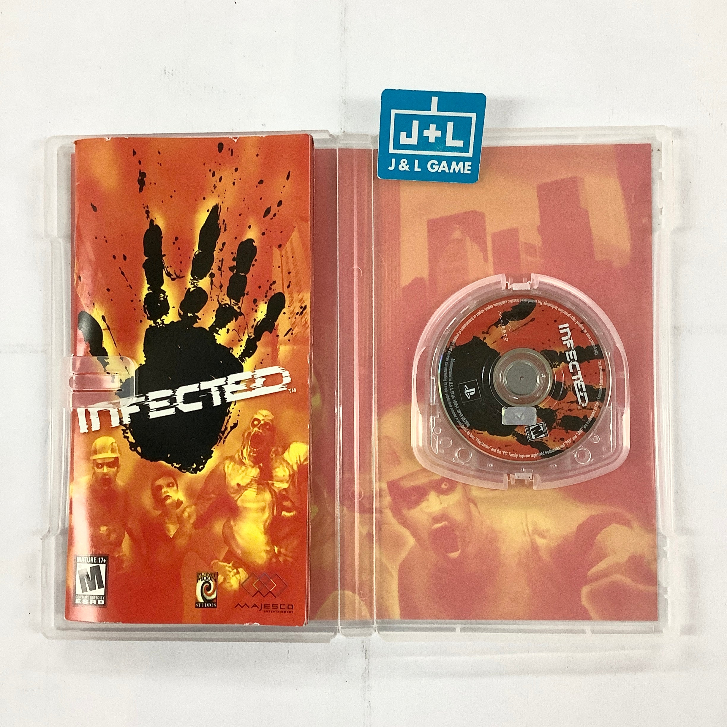 Infected - Sony PSP [Pre-Owned] Video Games Majesco   