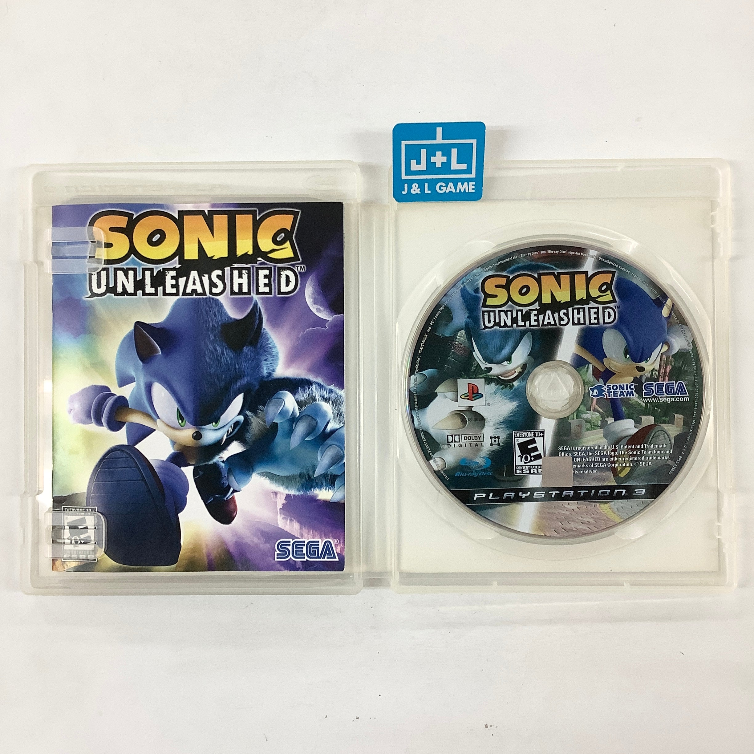 Sonic Unleashed - (PS3) PlayStation 3 [Pre-Owned] Video Games Sega   
