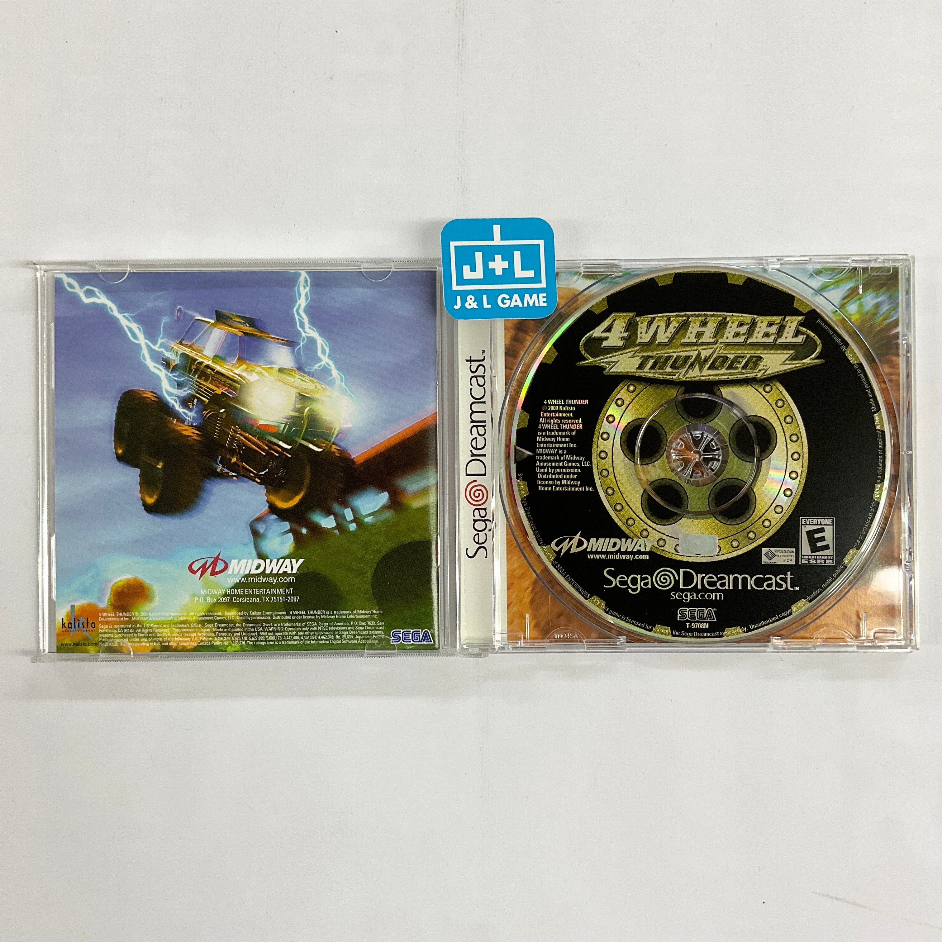 4 Wheel Thunder - (DC) SEGA Dreamcast [Pre-Owned] Video Games Midway   