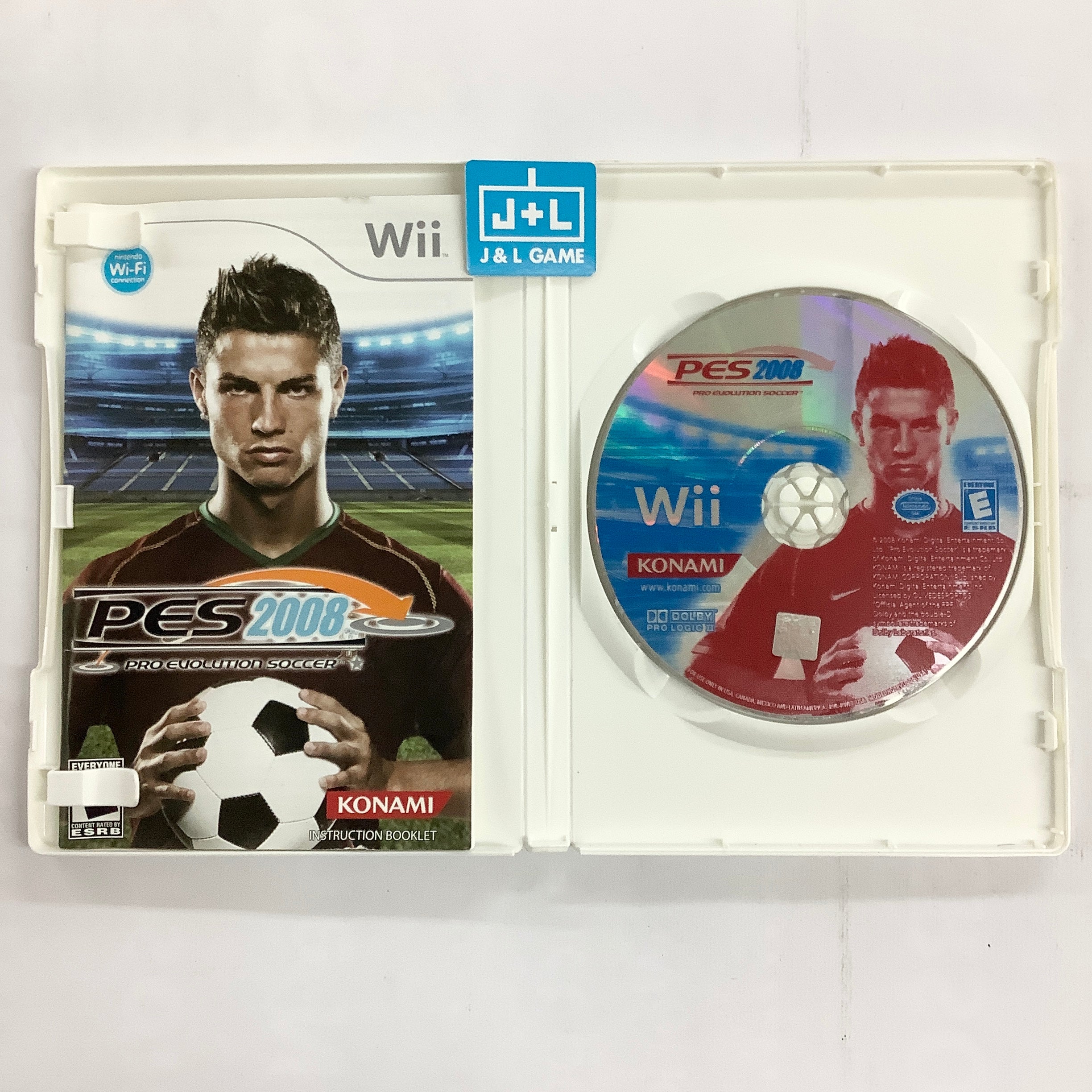 Pro Evolution Soccer 2008 - Nintendo Wii [Pre-Owned] Video Games Konami   
