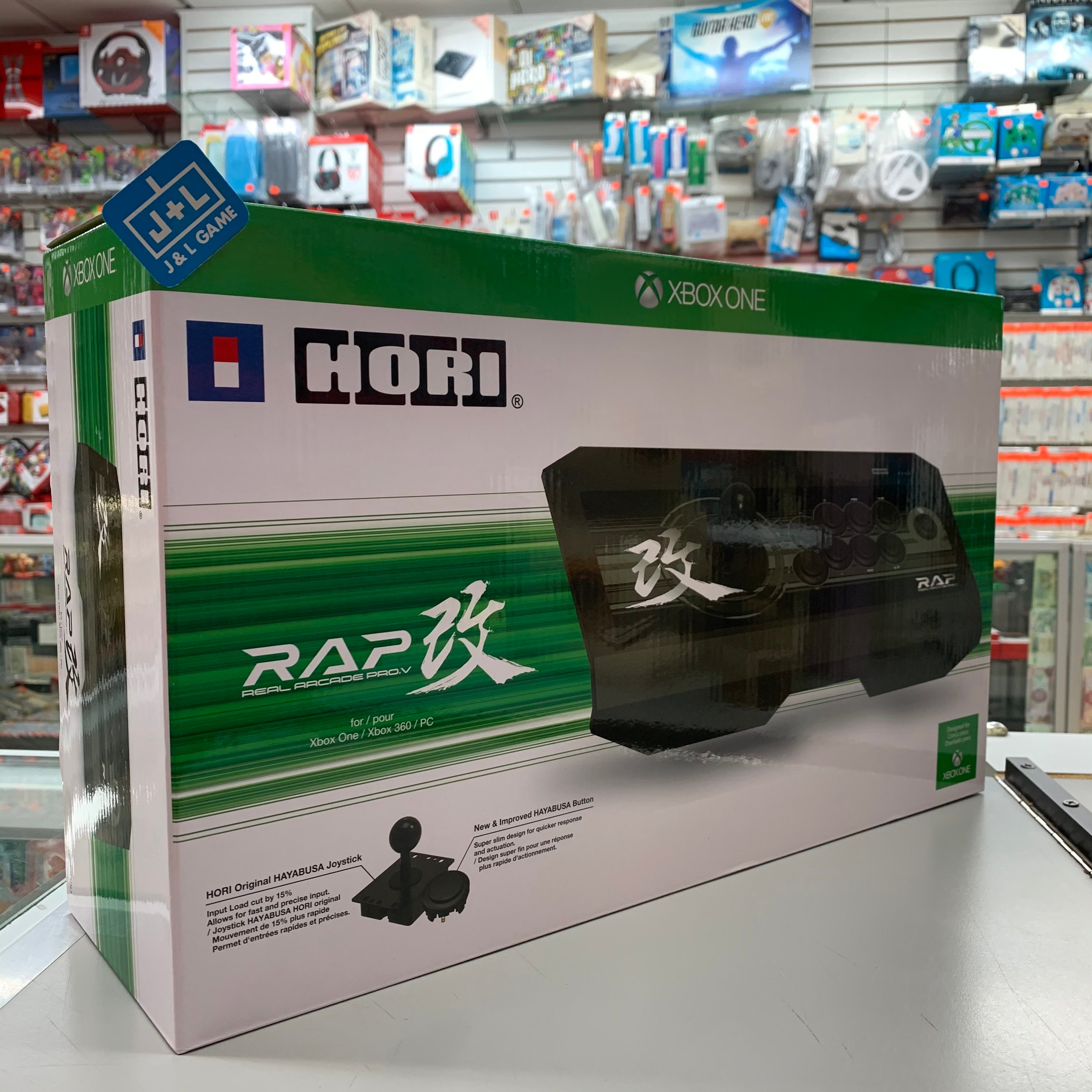 HORI Real Arcade Pro.V Kai Fighting Stick - Xbox One, Xbox 360, & Windows PC Accessories HORI   