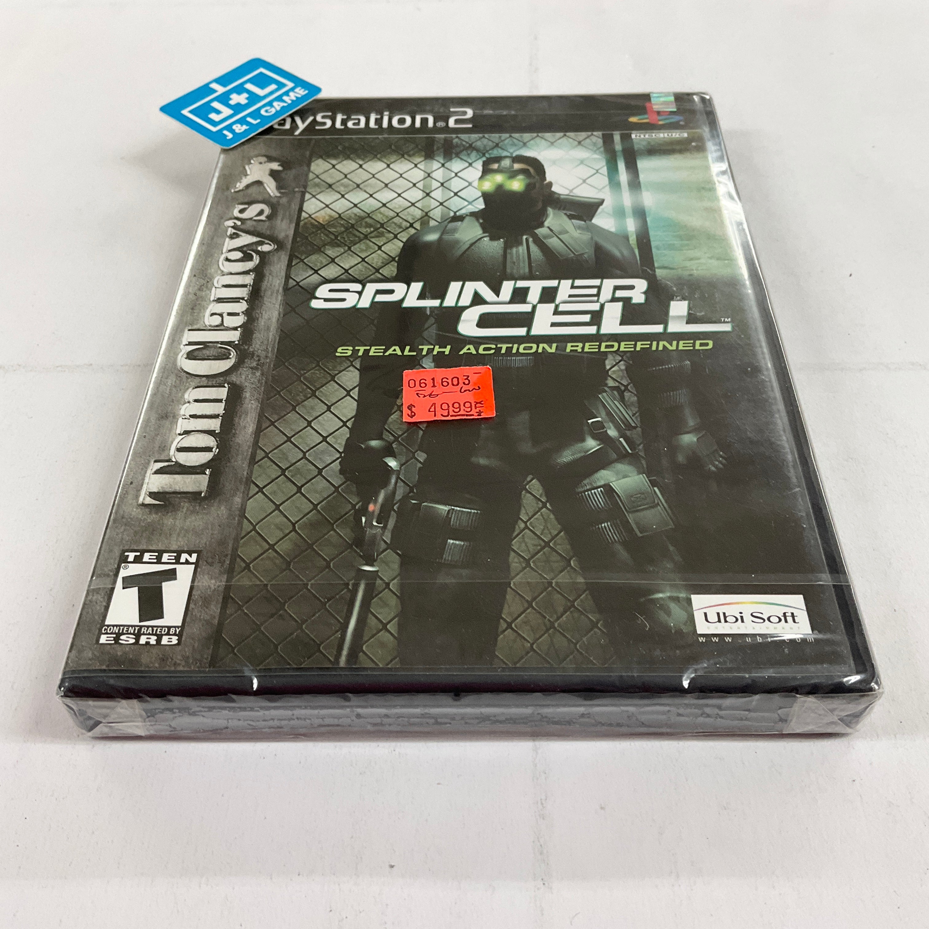Tom Clancy's Splinter Cell - (PS2) PlayStation 2 Video Games Ubisoft   