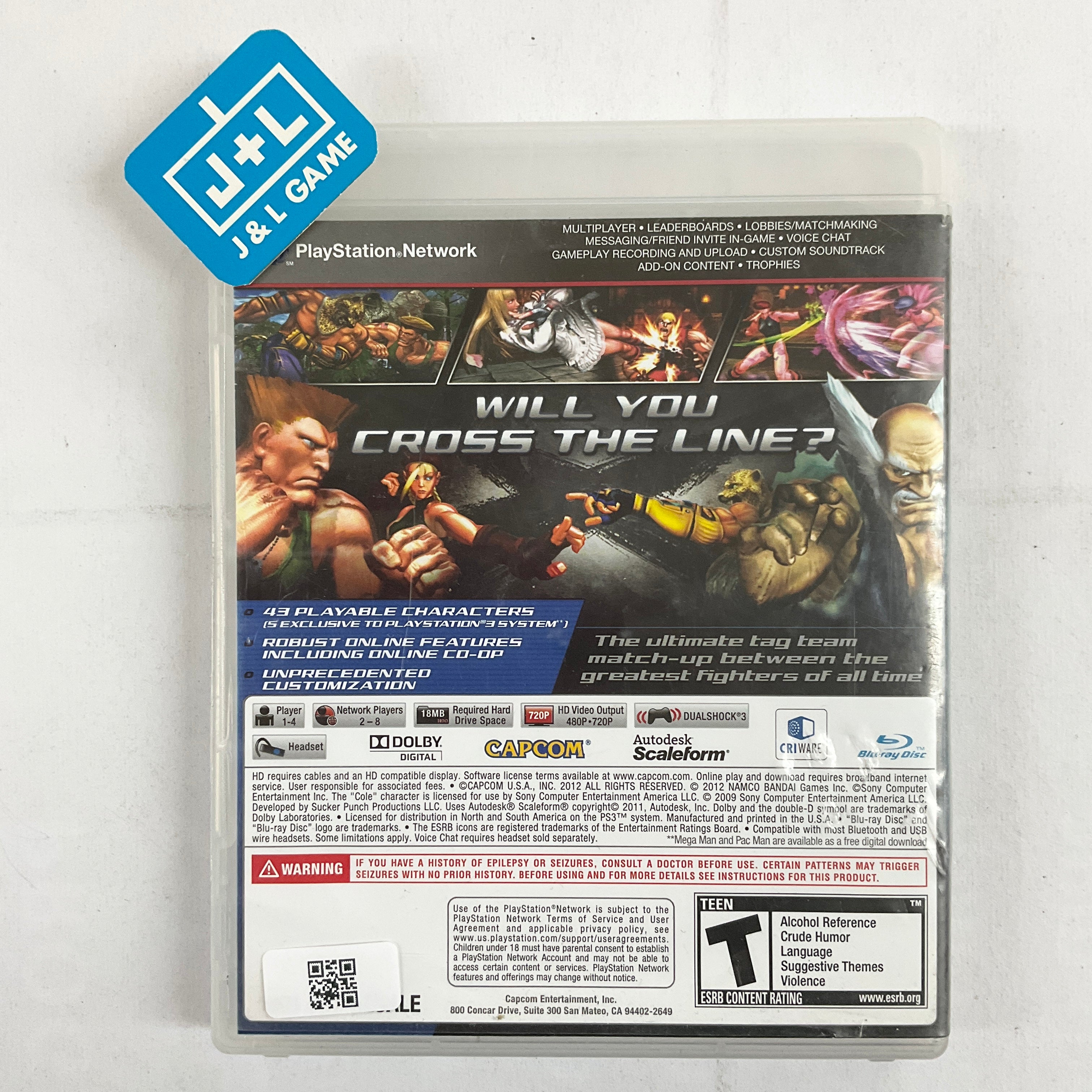 Street Fighter X Tekken (Special Edition) - (PS3) PlayStation 3 [Pre-Owned] Video Games Capcom   