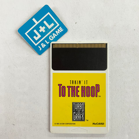 Takin' It to the Hoop - (TG16) TurboGrafx-16 [Pre-Owned] Video Games NEC   