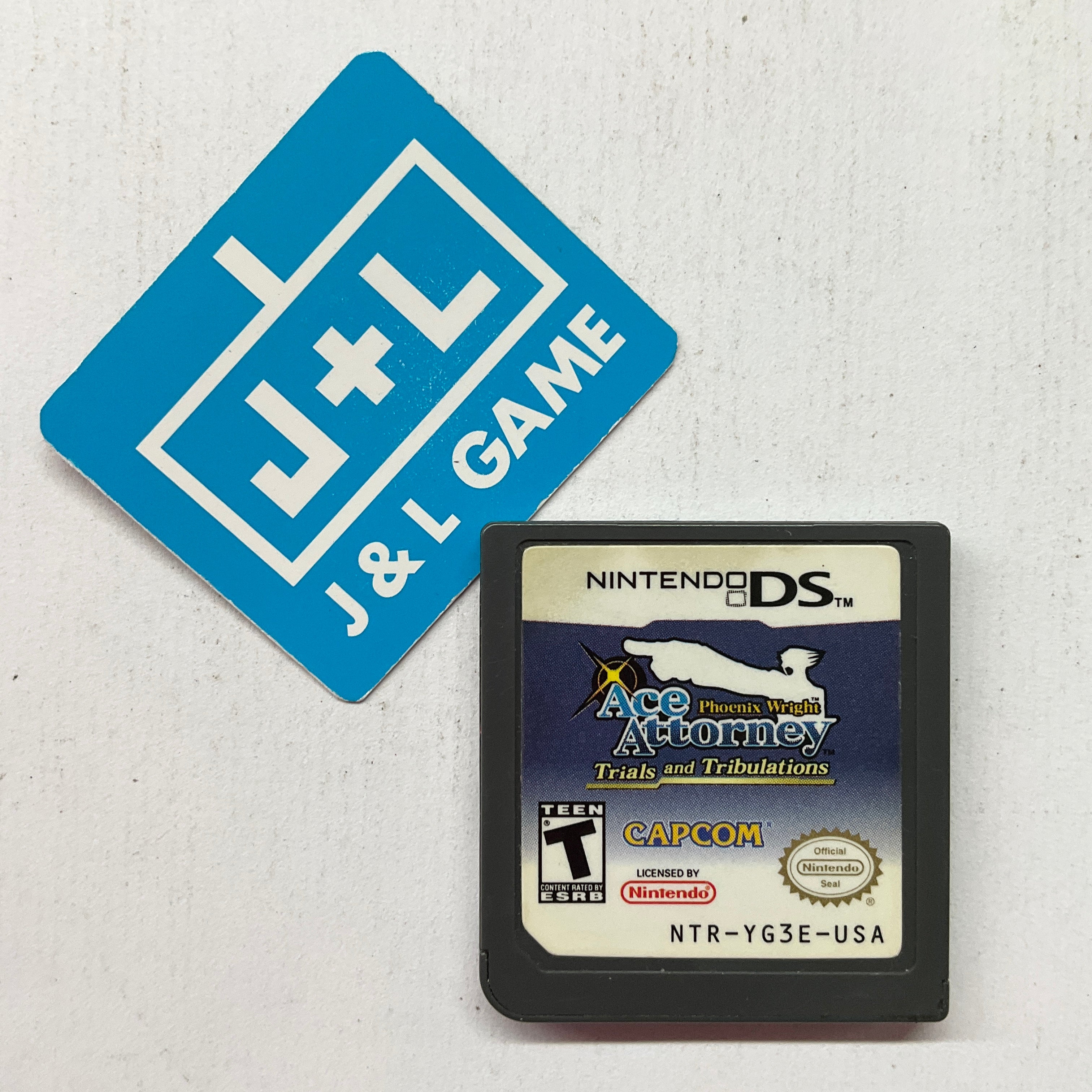Phoenix Wright: Ace Attorney - Trials and Tribulations - (NDS) Nintendo DS [Pre-Owned] Video Games Capcom   