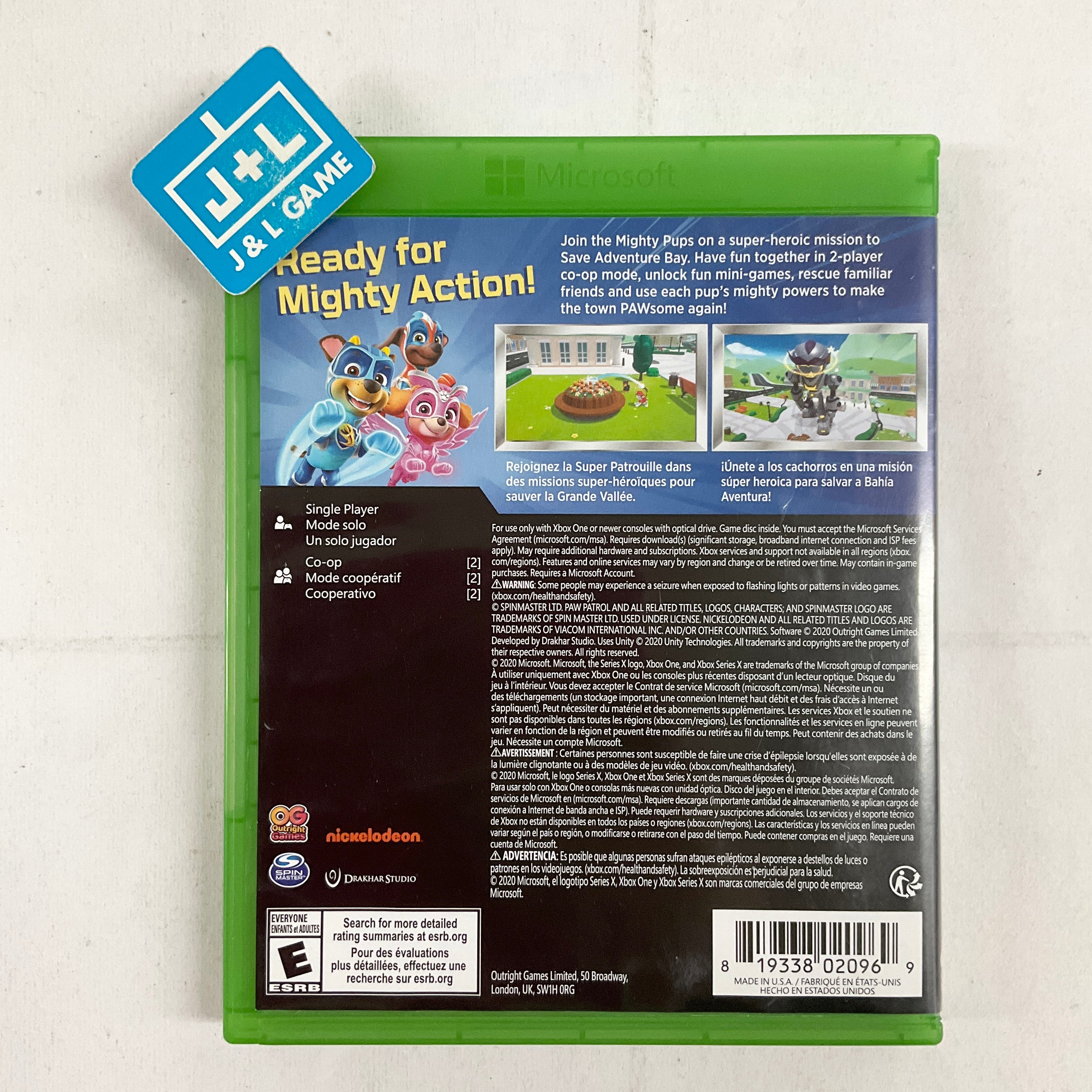PAW Patrol: Mighty Pups Save Adventure Bay - (XSX) Xbox Series X [Pre-Owned] Video Games U&I Entertainment   