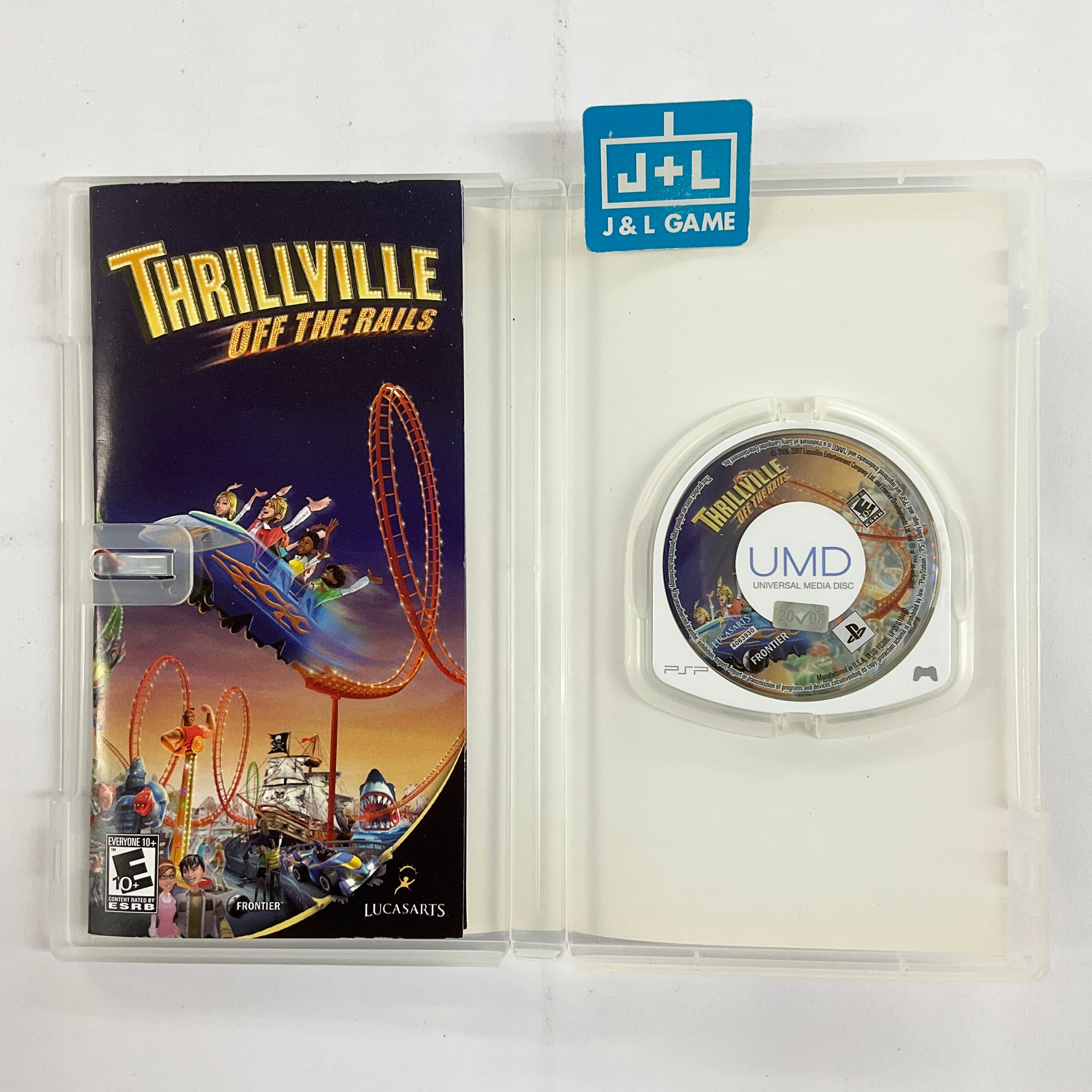 Thrillville: Off the Rails - Sony PSP [Pre-Owned] Video Games LucasArts   