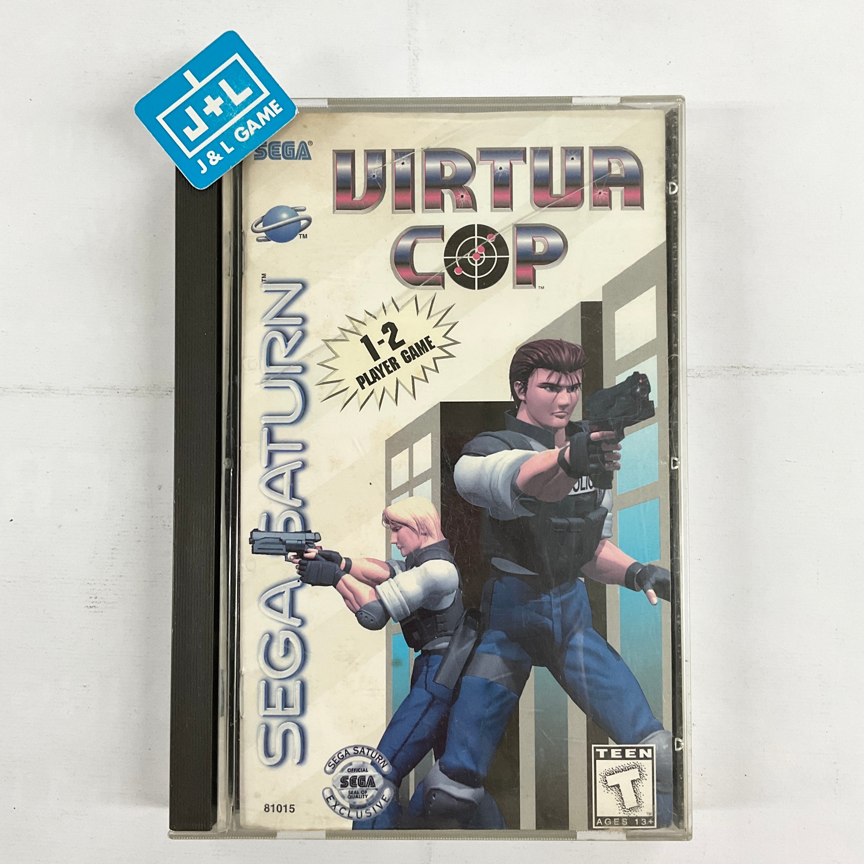 Virtua Cop - (SS) SEGA Saturn [Pre-Owned] Video Games Sega   